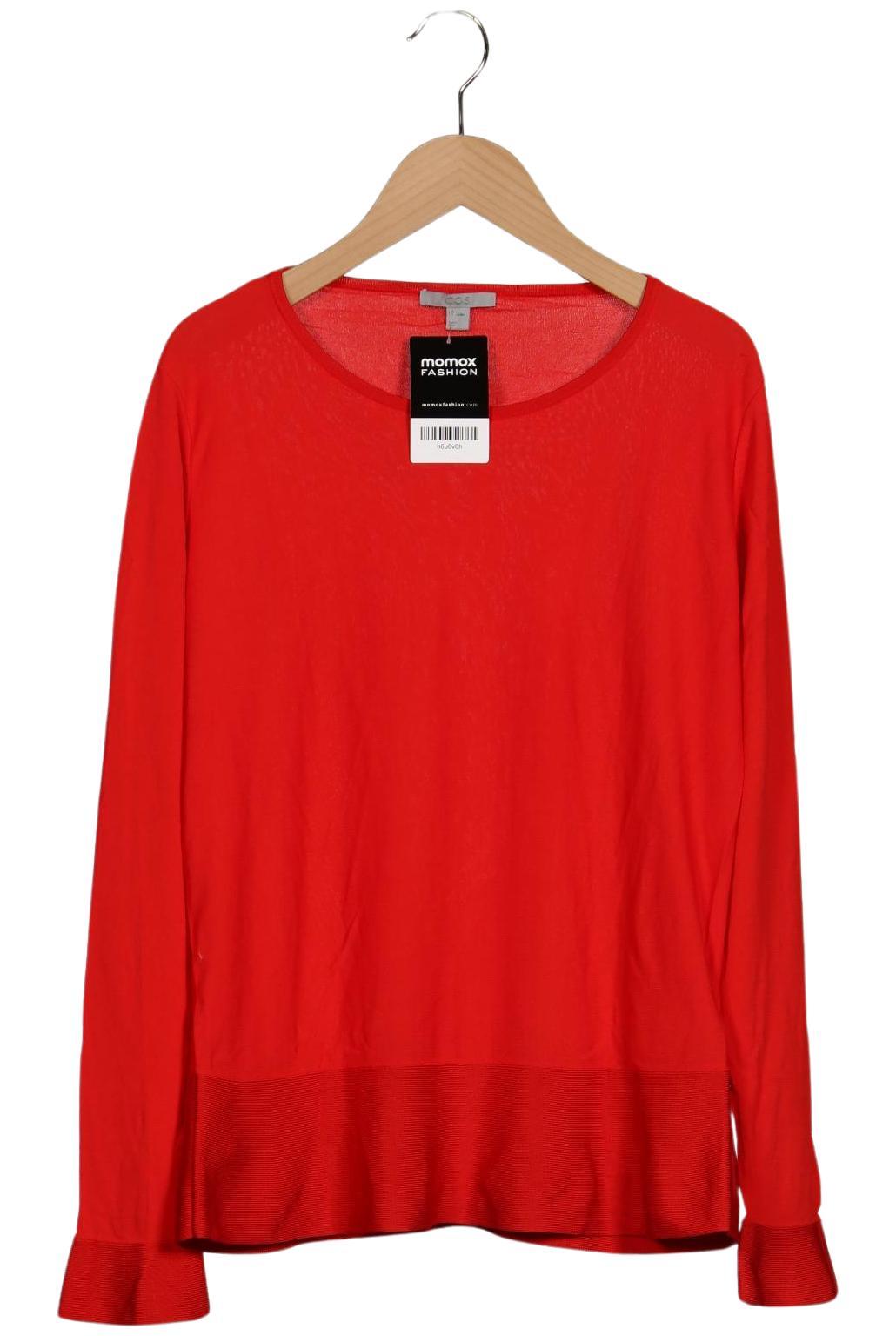

COS Damen Langarmshirt, rot, Gr. 36