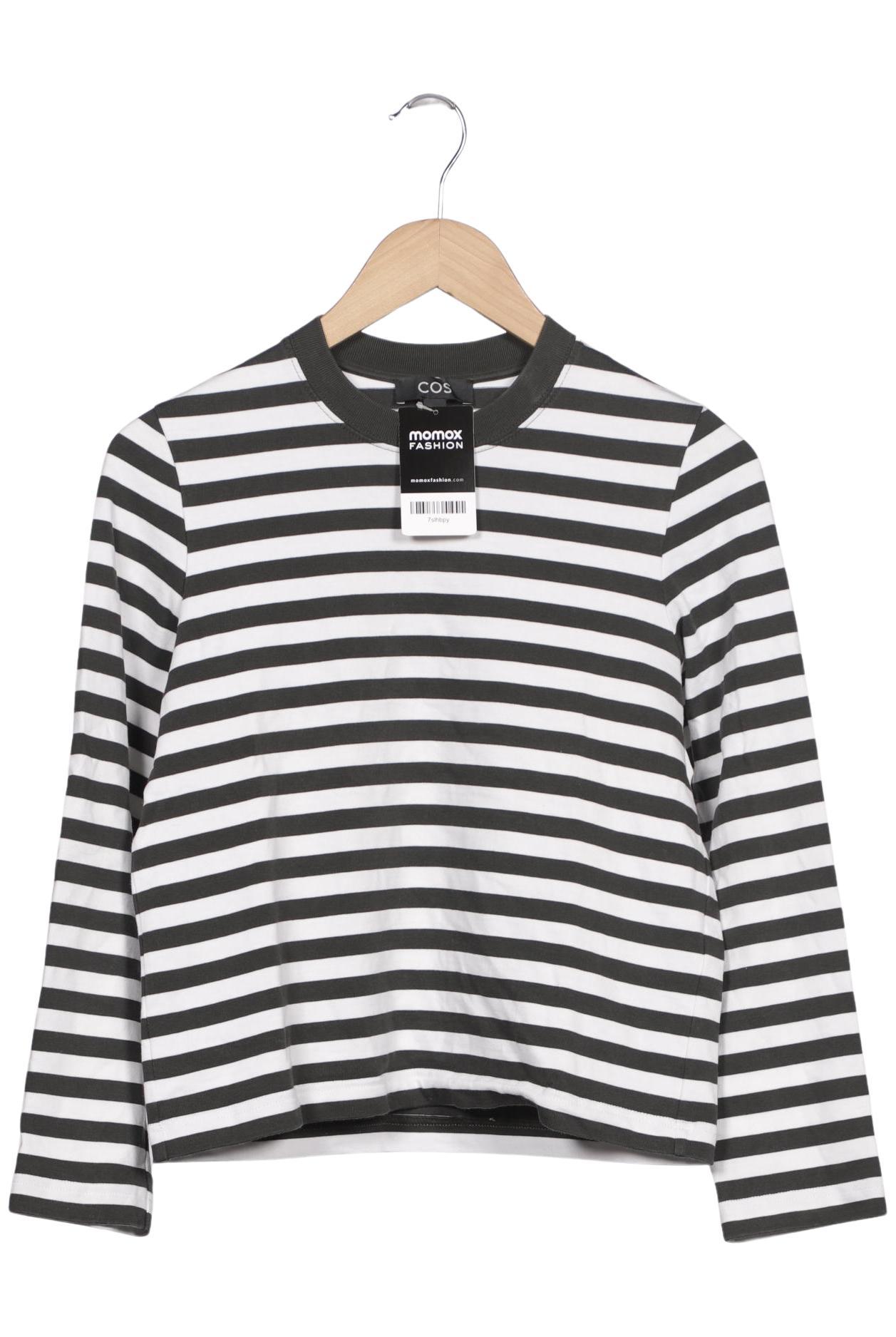 

COS Damen Langarmshirt, grau, Gr. 36