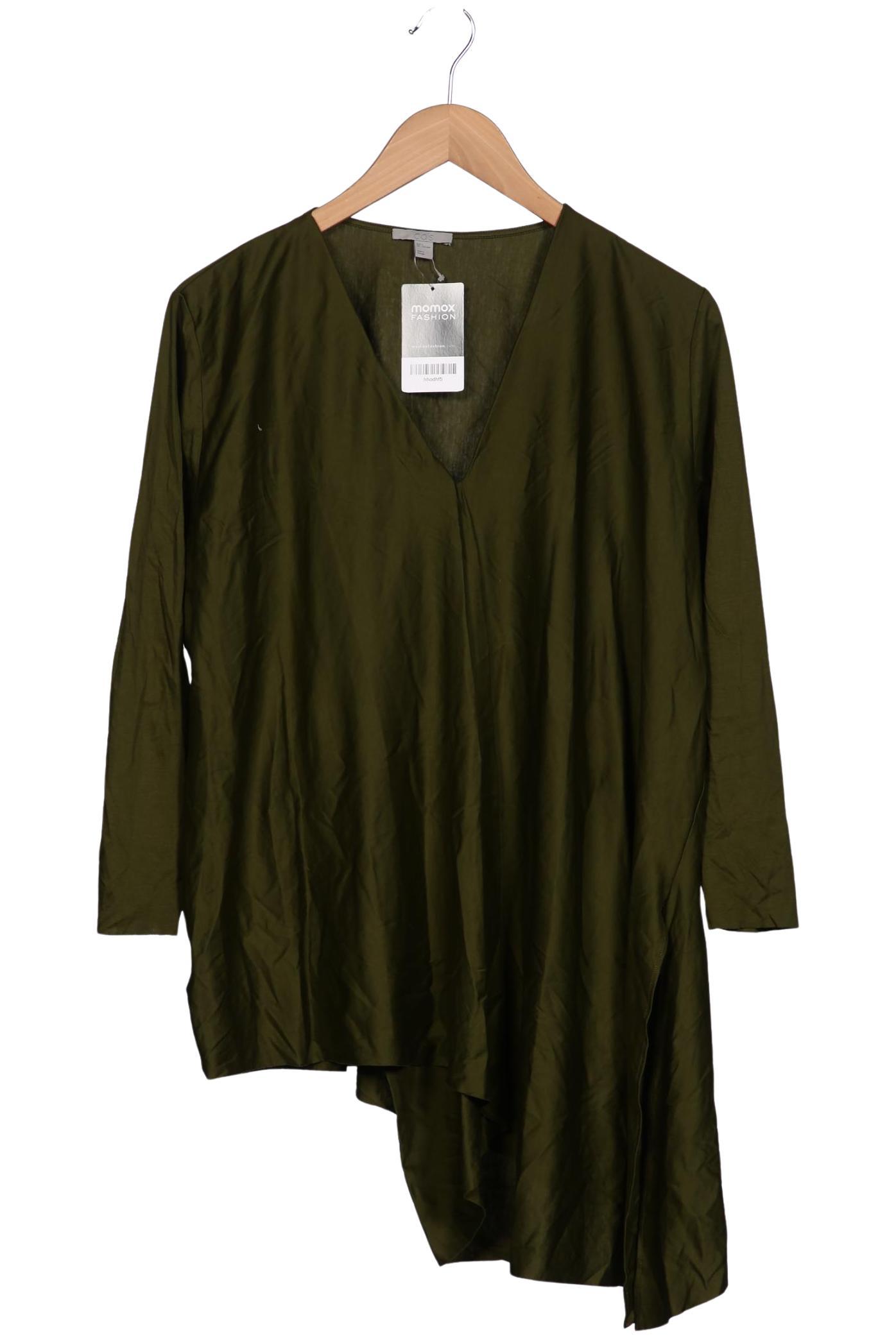 

COS Damen Langarmshirt, grün, Gr. 42