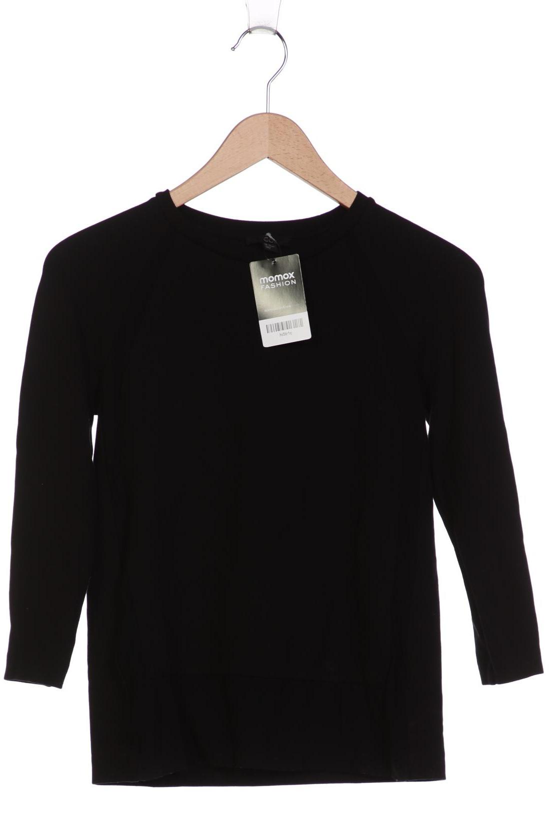 

COS Damen Langarmshirt, schwarz, Gr. 34