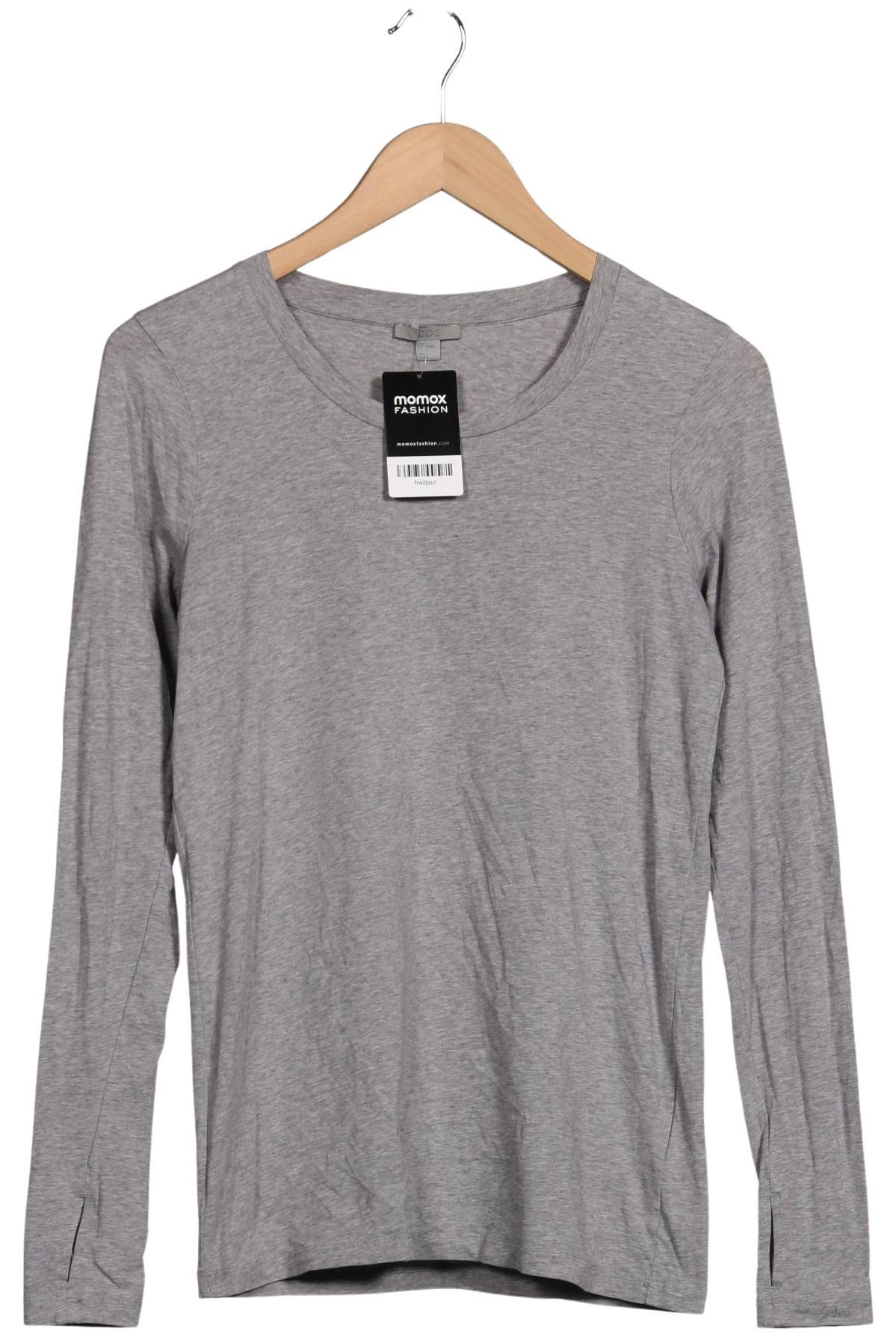 

COS Damen Langarmshirt, grau, Gr. 38
