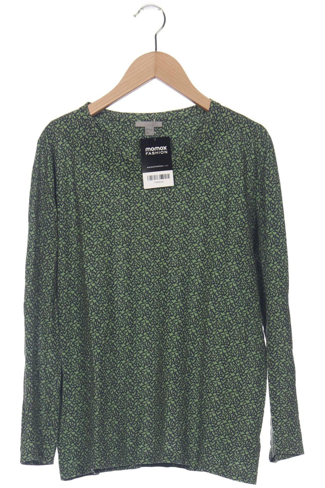 

COS Damen Langarmshirt, grün, Gr. 38