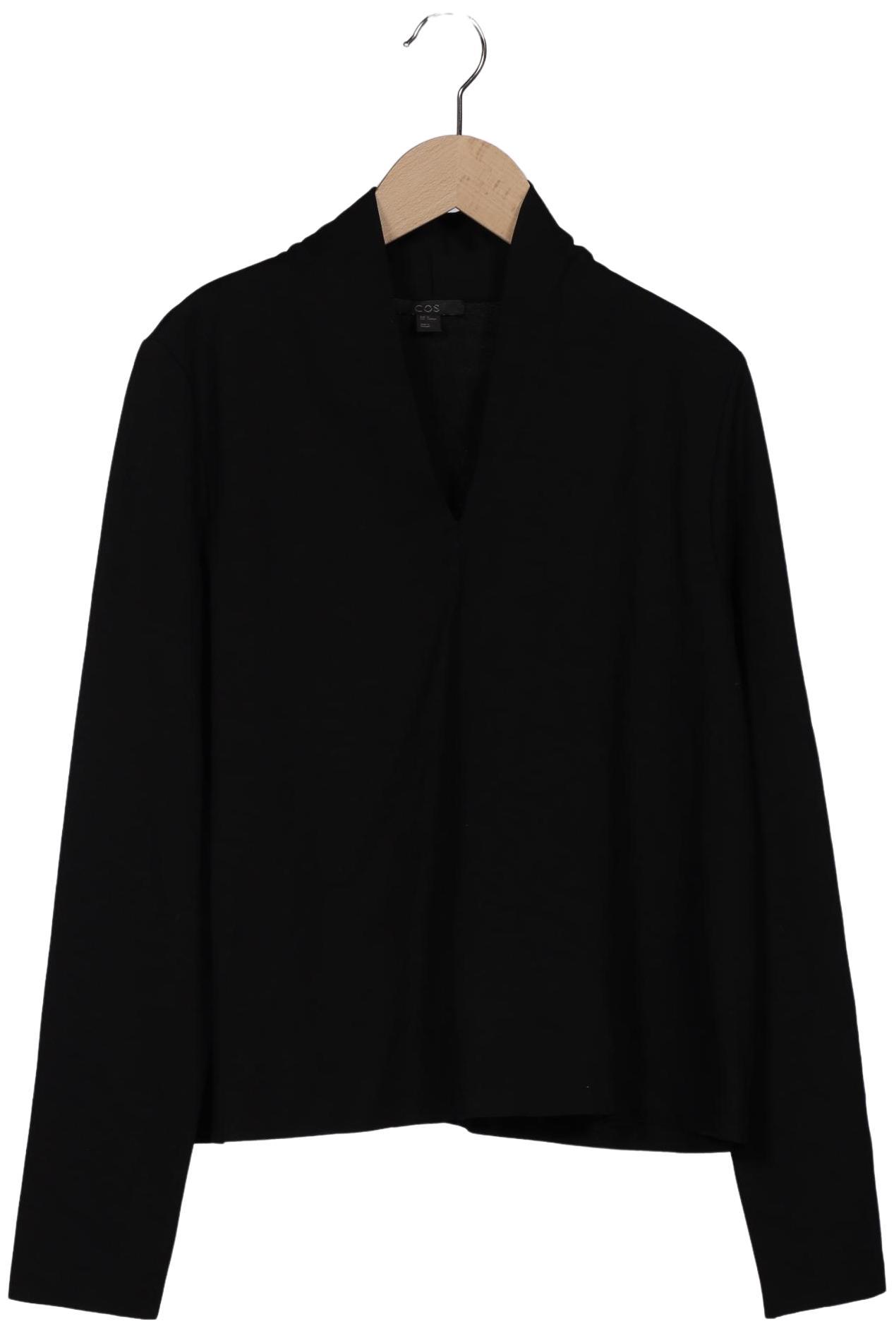 

COS Damen Langarmshirt, schwarz, Gr. 38