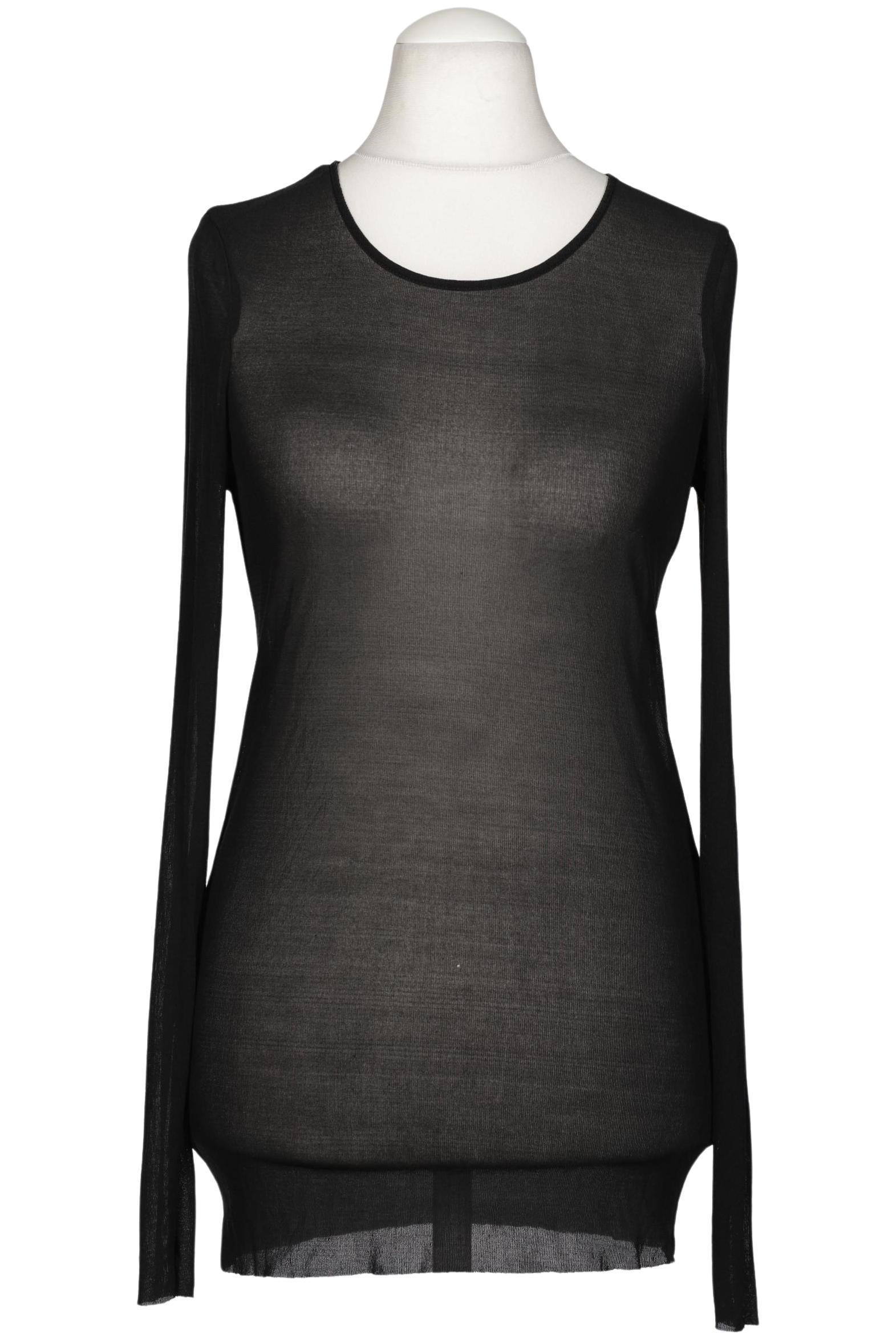 

COS Damen Langarmshirt, schwarz, Gr. 38