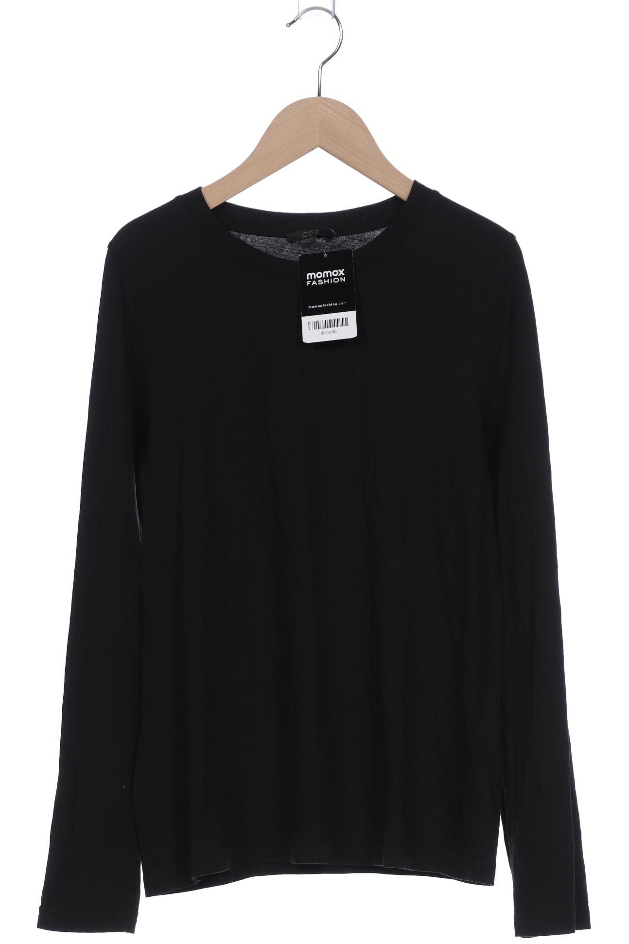 

COS Damen Langarmshirt, schwarz, Gr. 36