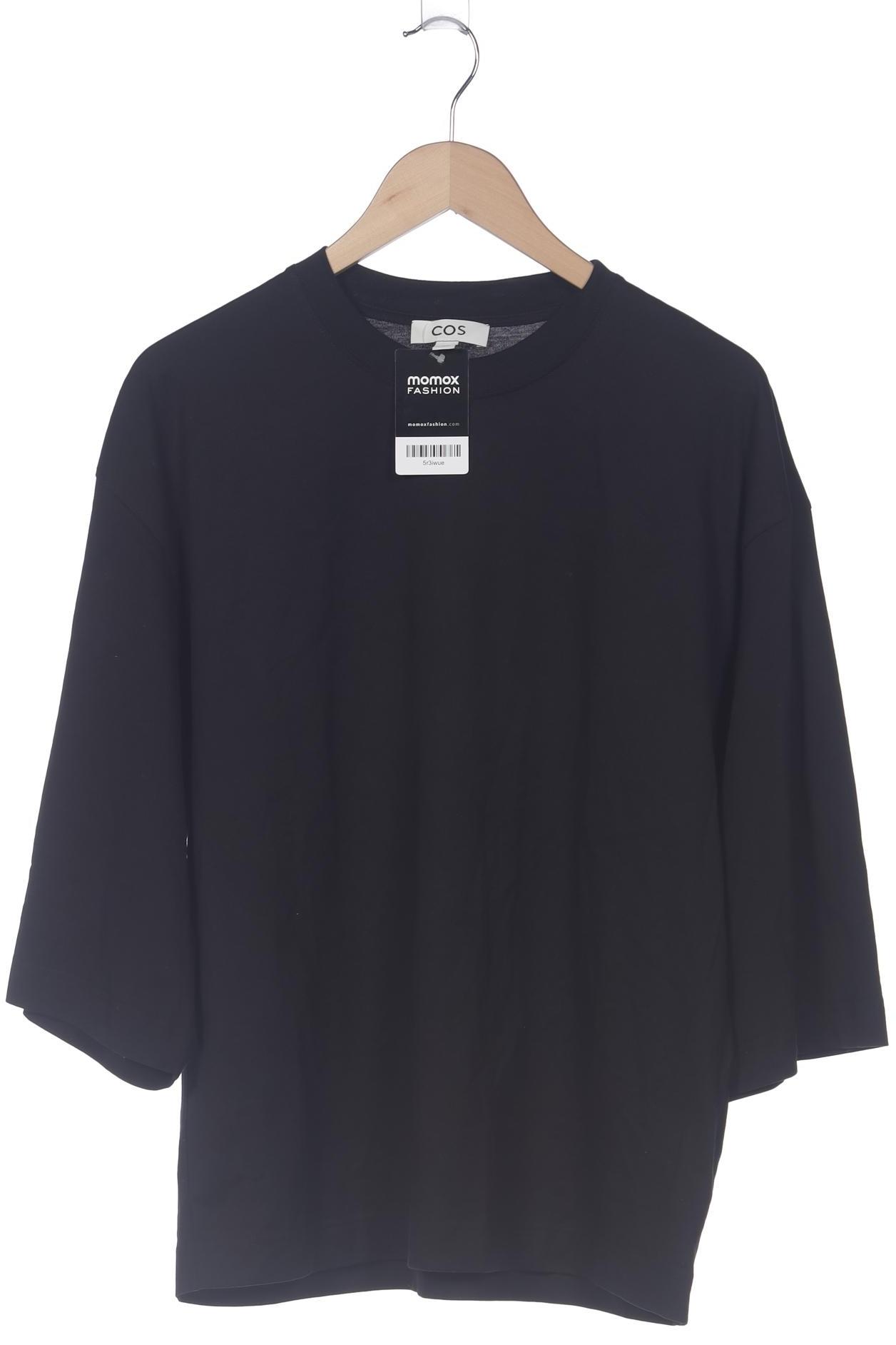 

COS Damen Langarmshirt, schwarz, Gr. 38
