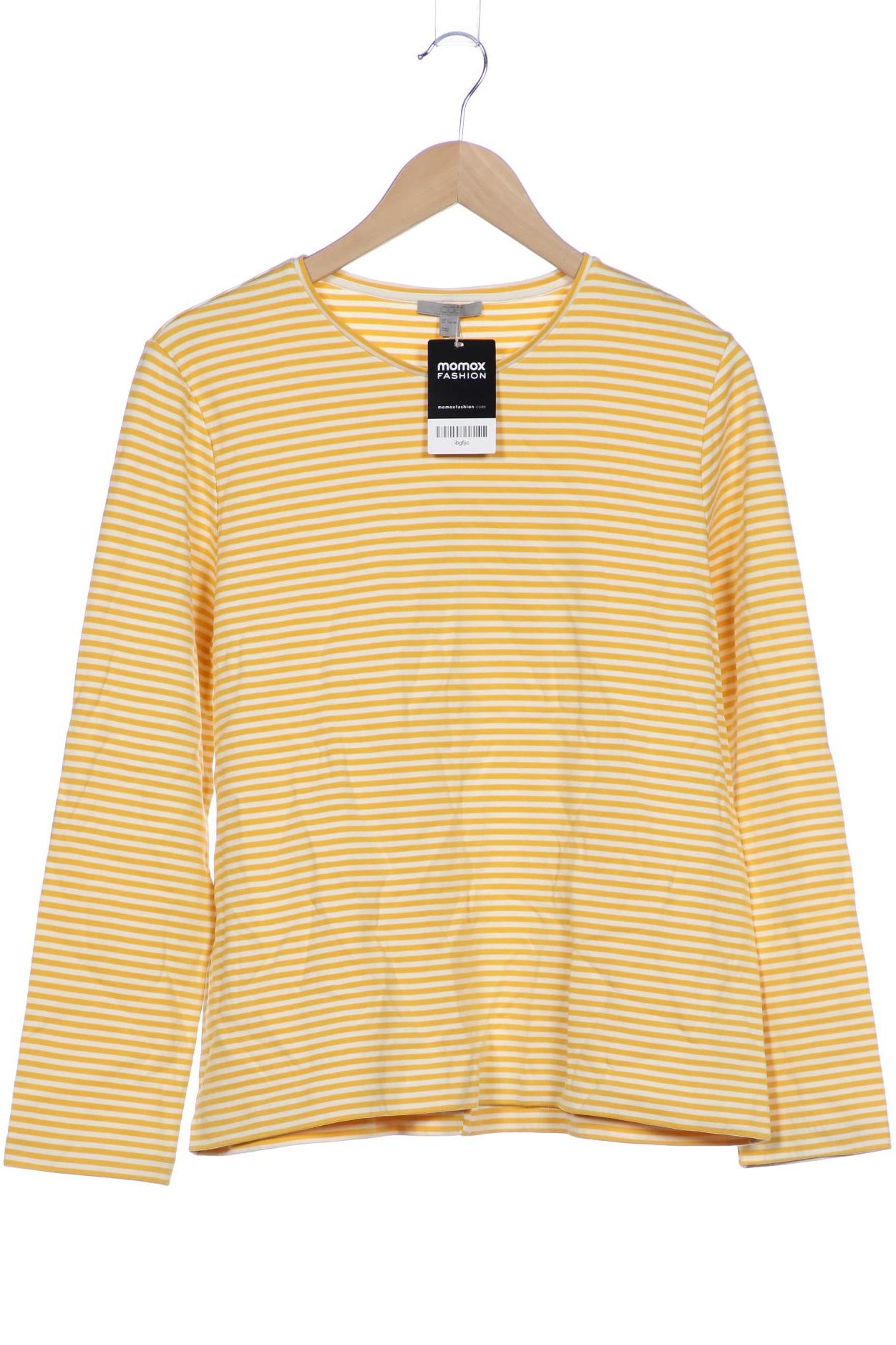 

COS Damen Langarmshirt, gelb, Gr. 42