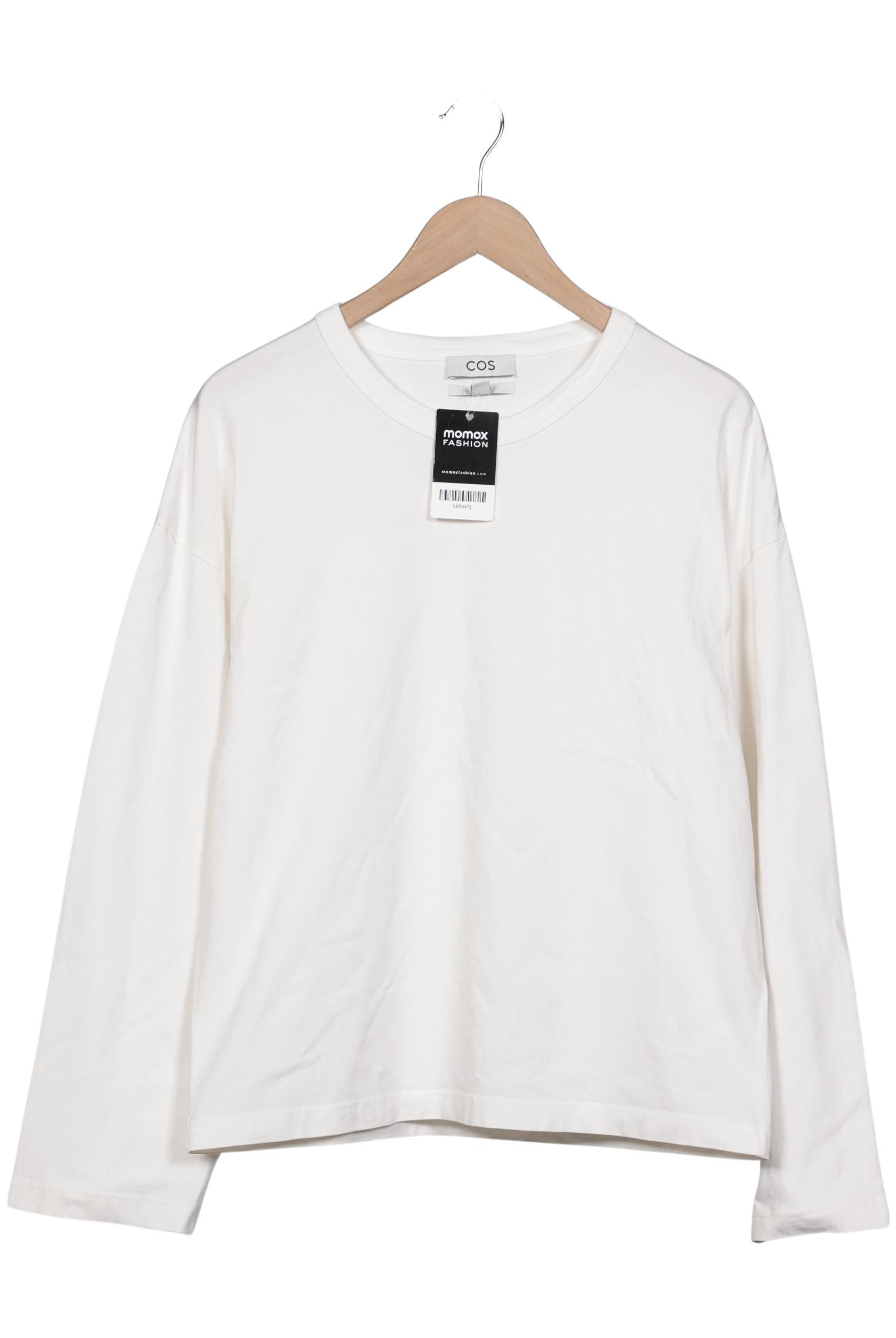 

COS Damen Langarmshirt, cremeweiß, Gr. 36