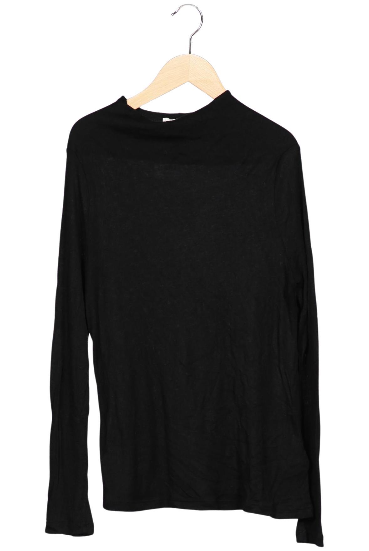 

COS Damen Langarmshirt, schwarz, Gr. 38