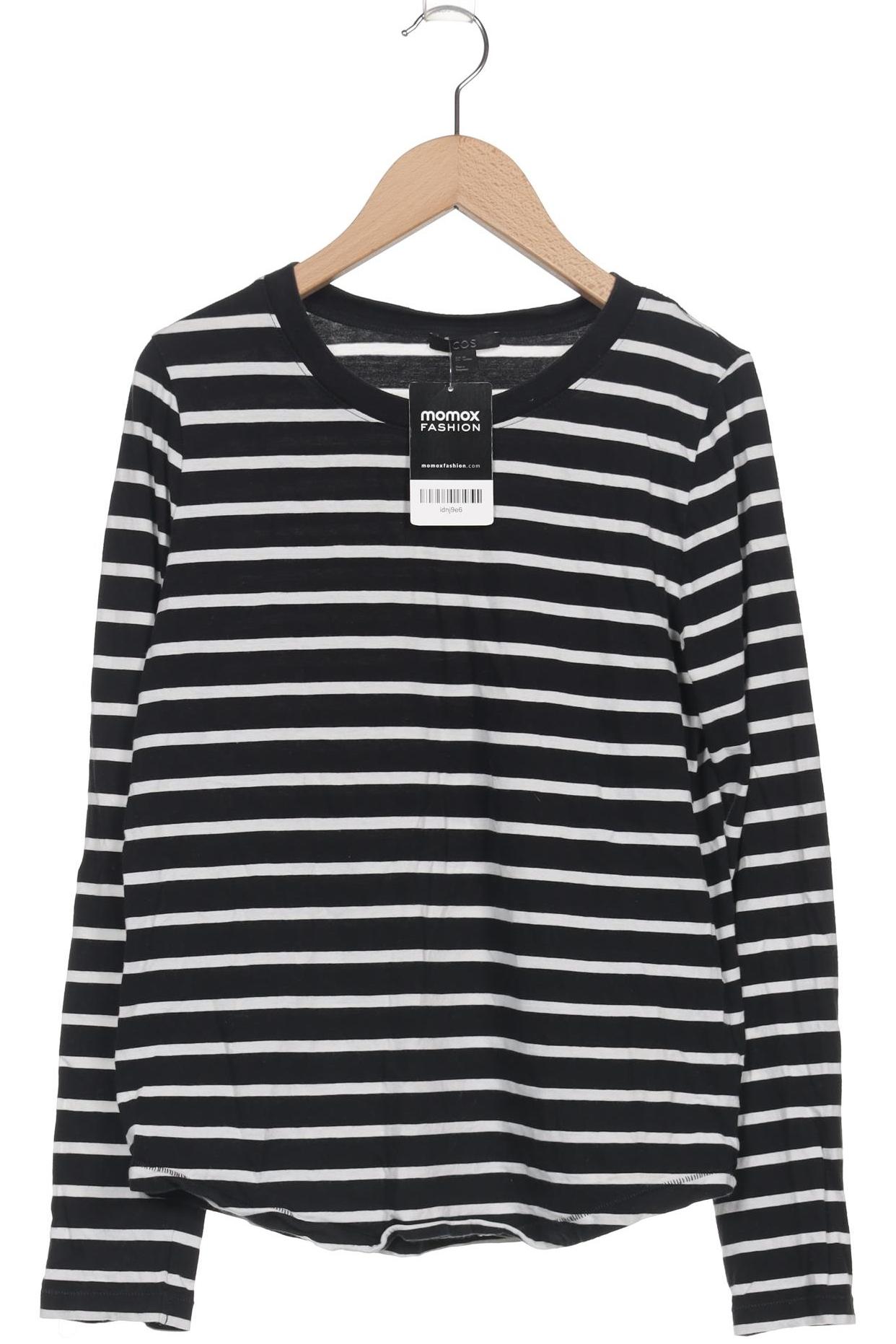 

COS Damen Langarmshirt, schwarz, Gr. 34