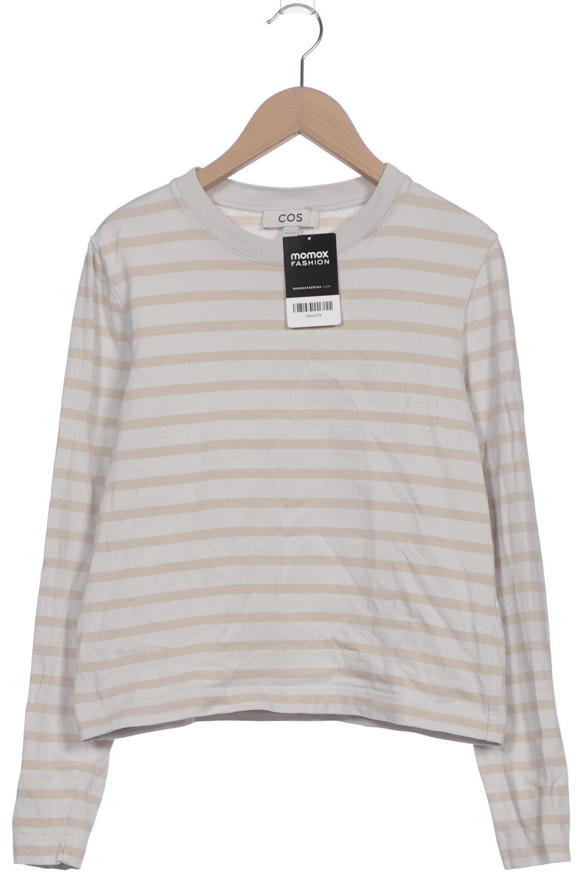 

COS Damen Langarmshirt, beige, Gr. 36