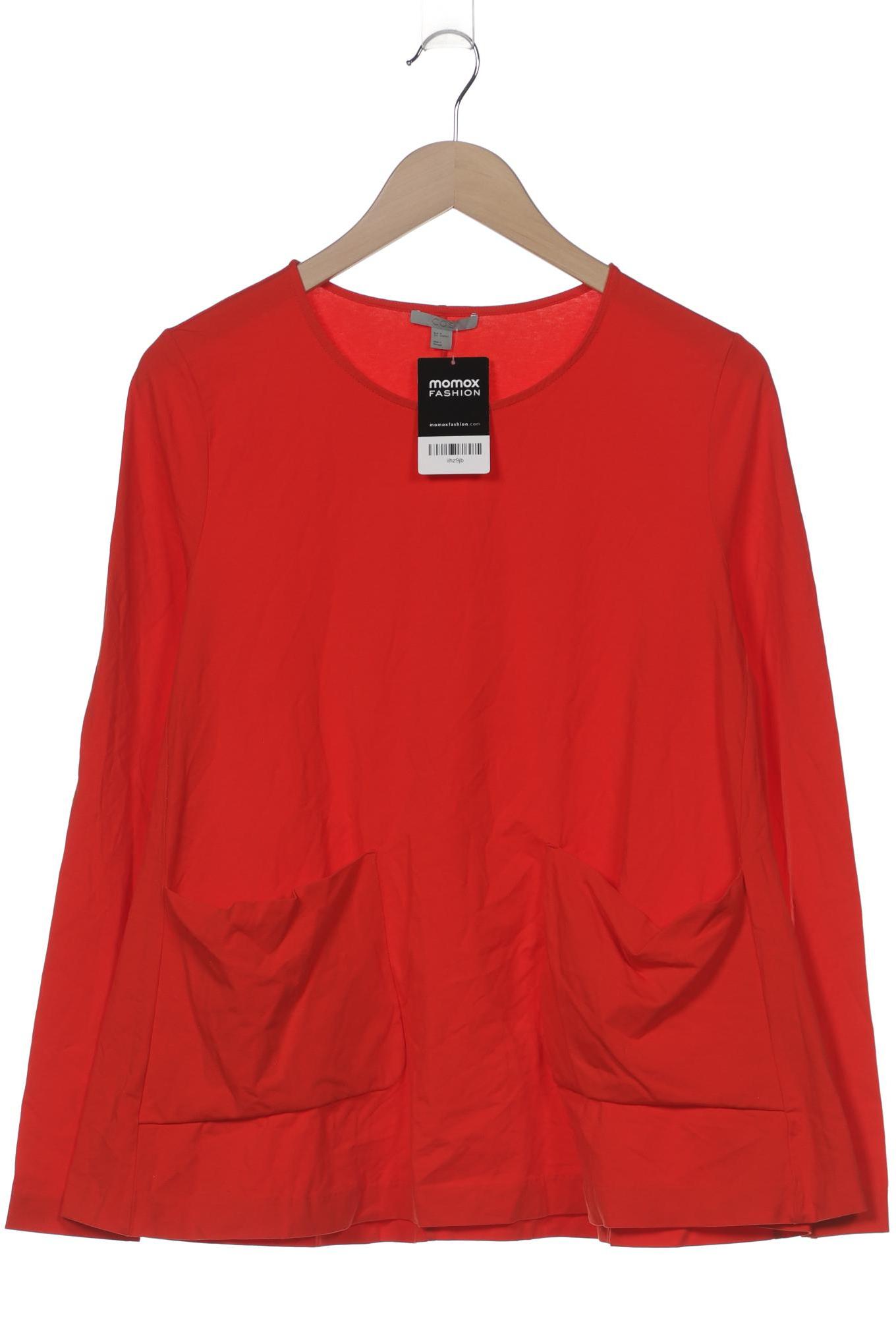 

COS Damen Langarmshirt, rot, Gr. 38