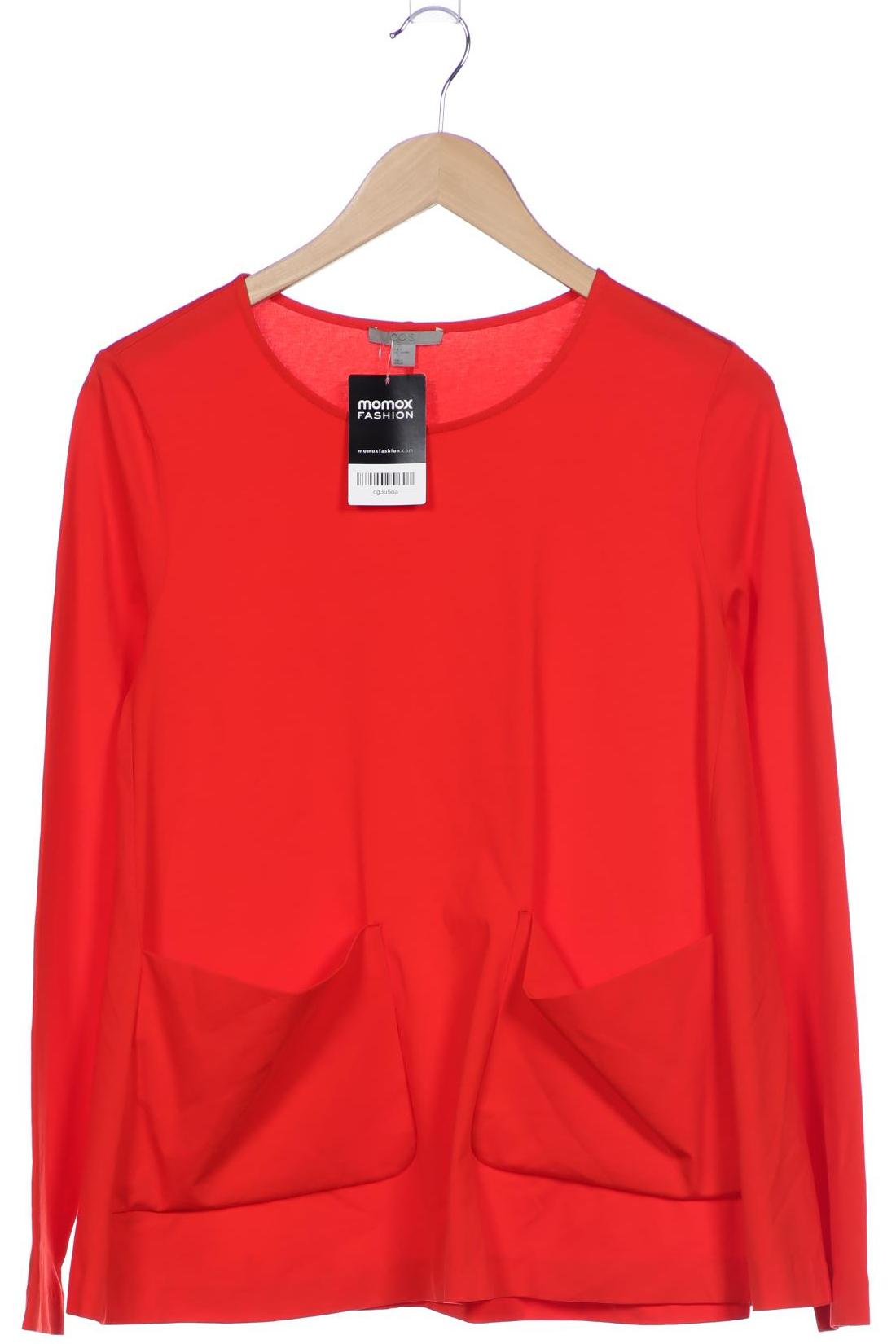 

COS Damen Langarmshirt, rot, Gr. 36