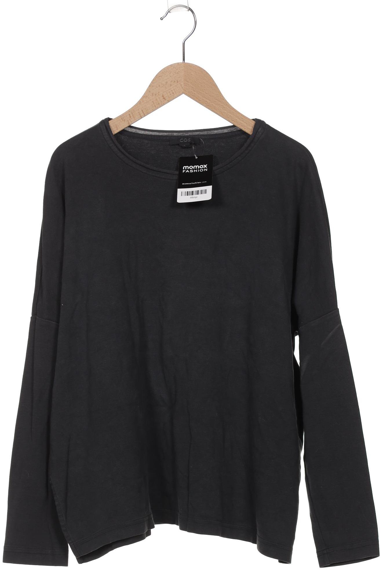 

COS Damen Langarmshirt, grau, Gr. 34