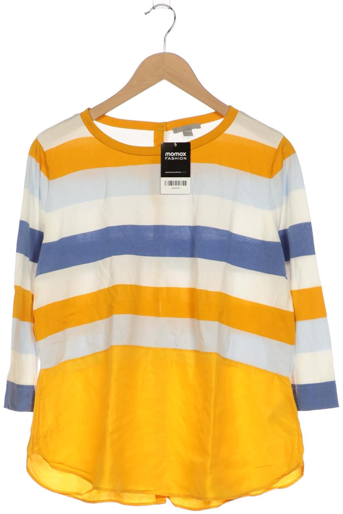 

COS Damen Langarmshirt, gelb, Gr. 42
