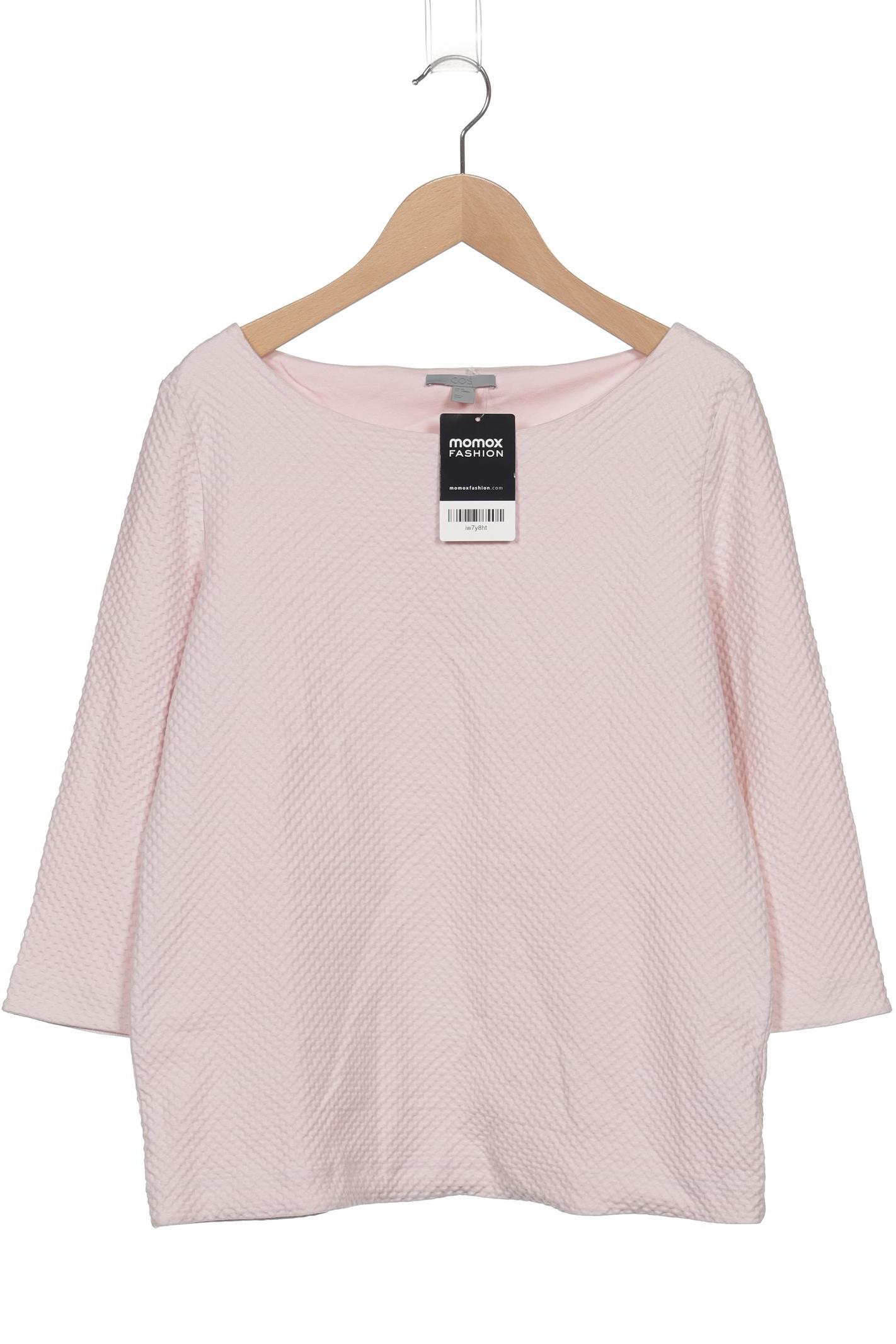 

COS Damen Langarmshirt, pink, Gr. 34