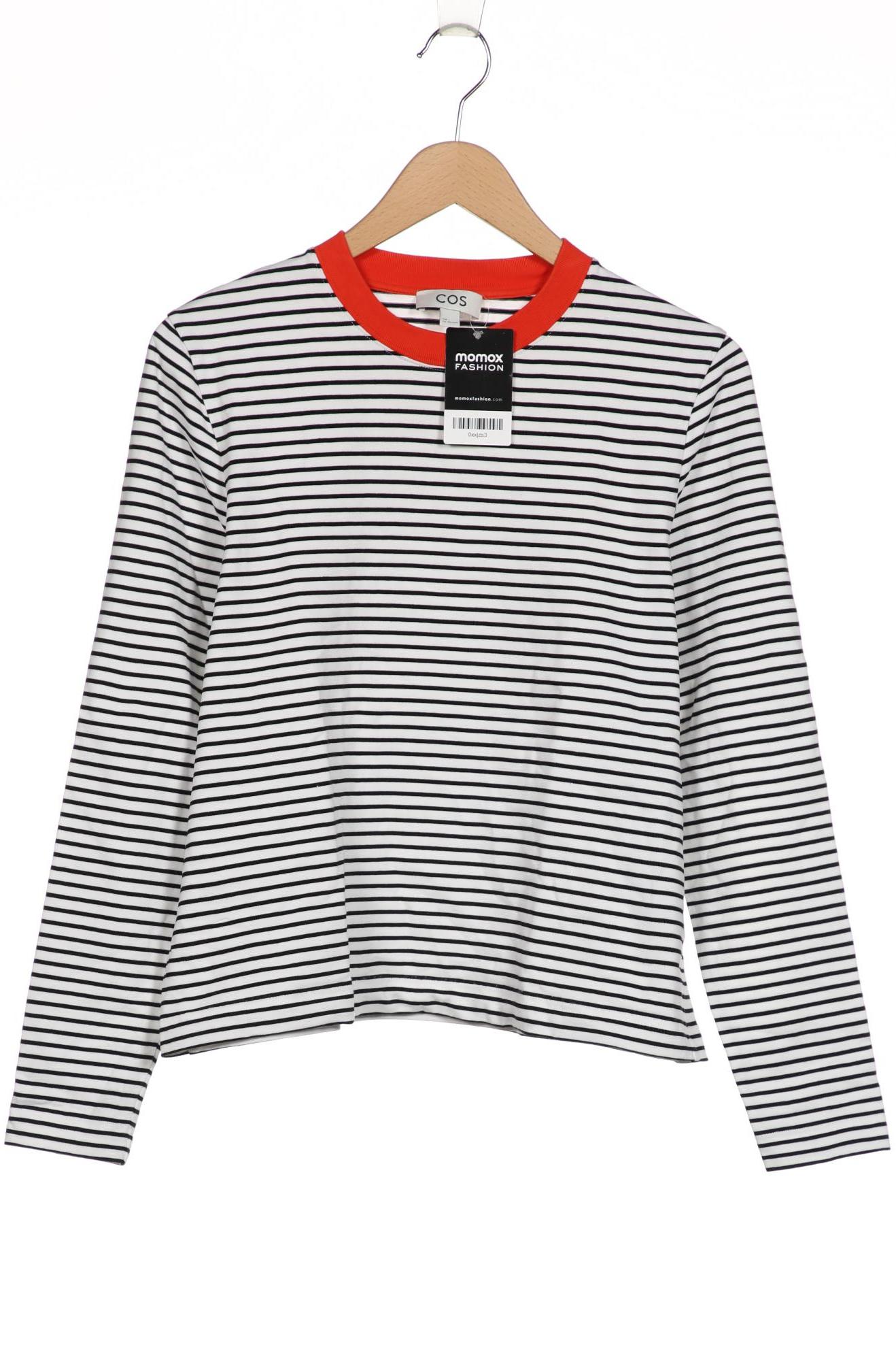 

COS Damen Langarmshirt, weiß, Gr. 42