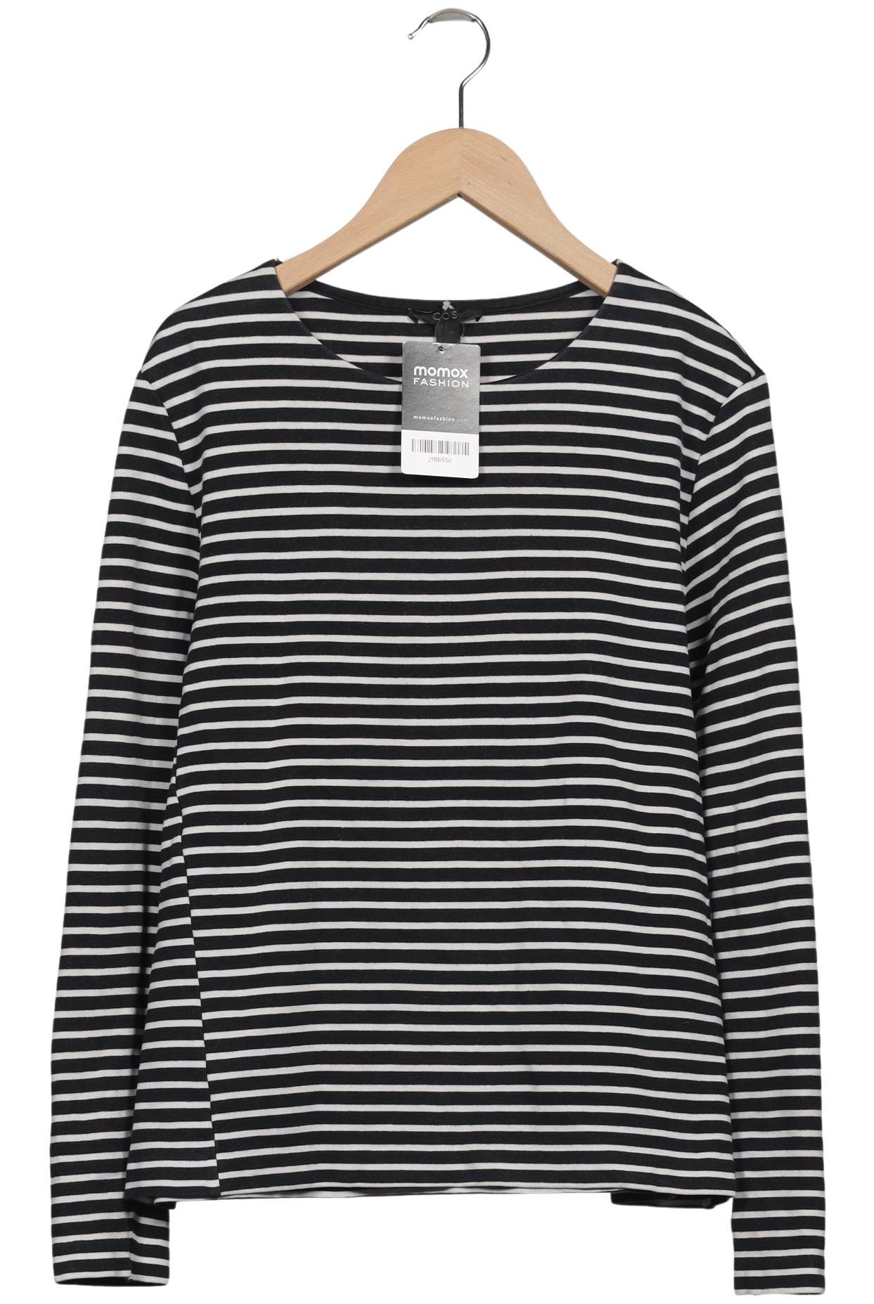 

COS Damen Langarmshirt, schwarz, Gr. 38