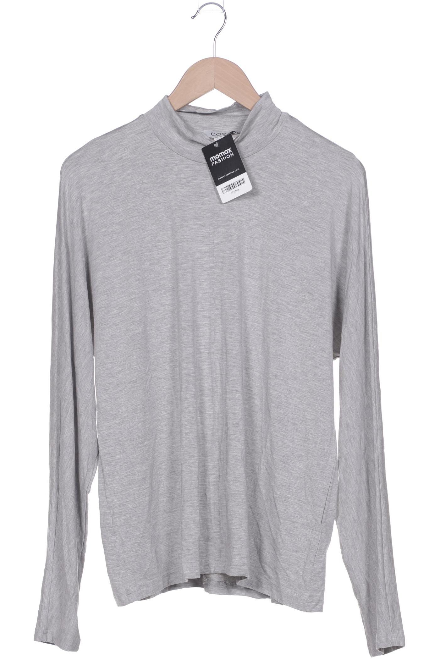 

COS Damen Langarmshirt, grau, Gr. 42