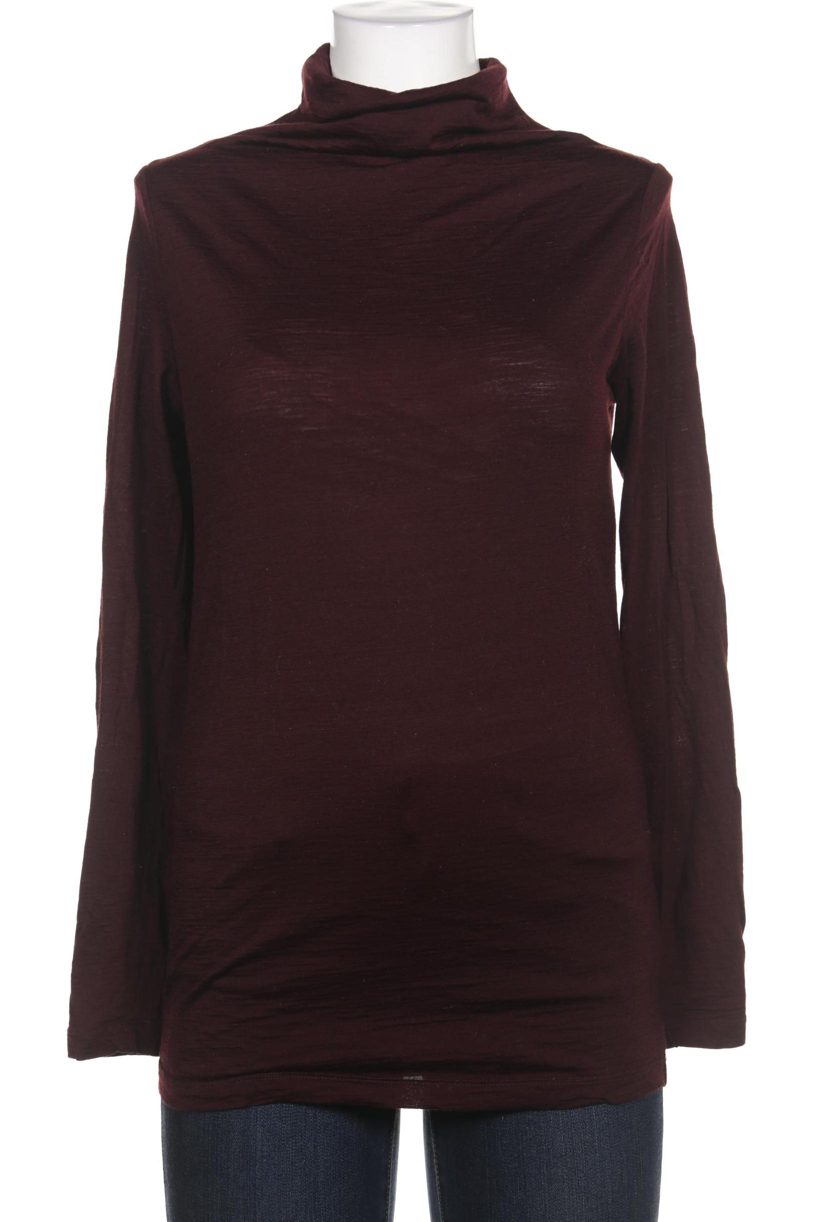 

COS Damen Langarmshirt, bordeaux, Gr. 36