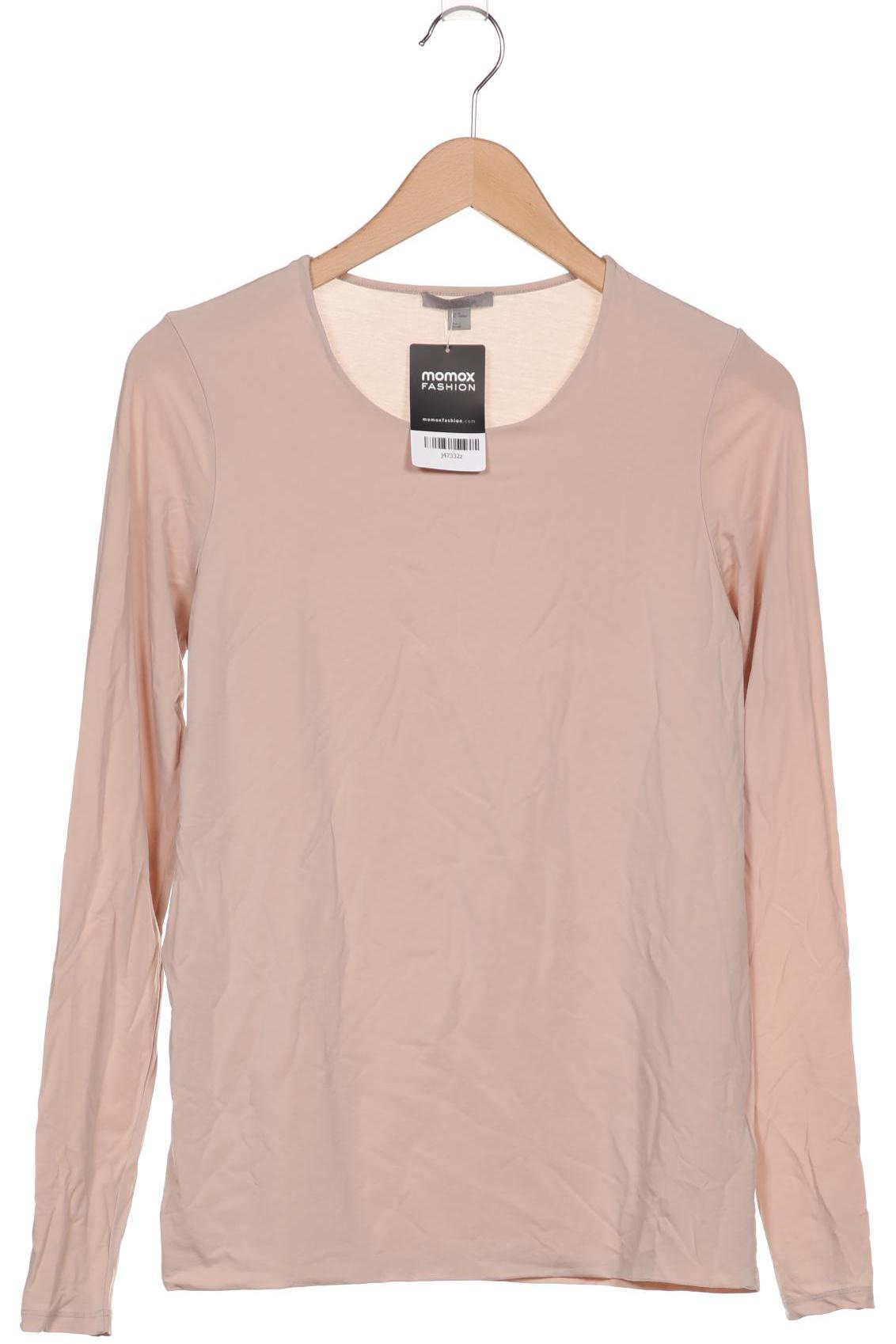 

COS Damen Langarmshirt, beige, Gr. 38