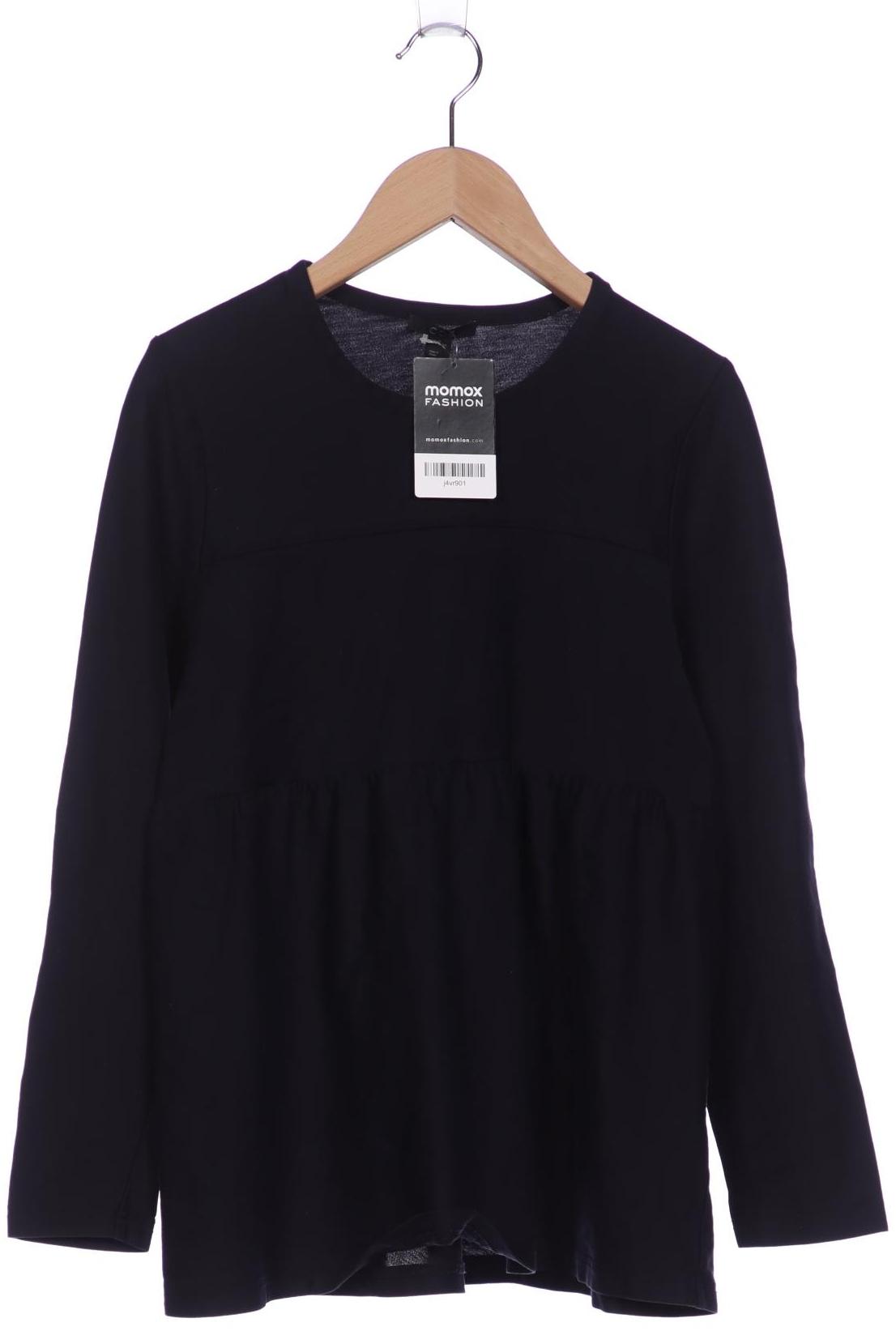 

COS Damen Langarmshirt, marineblau, Gr. 34