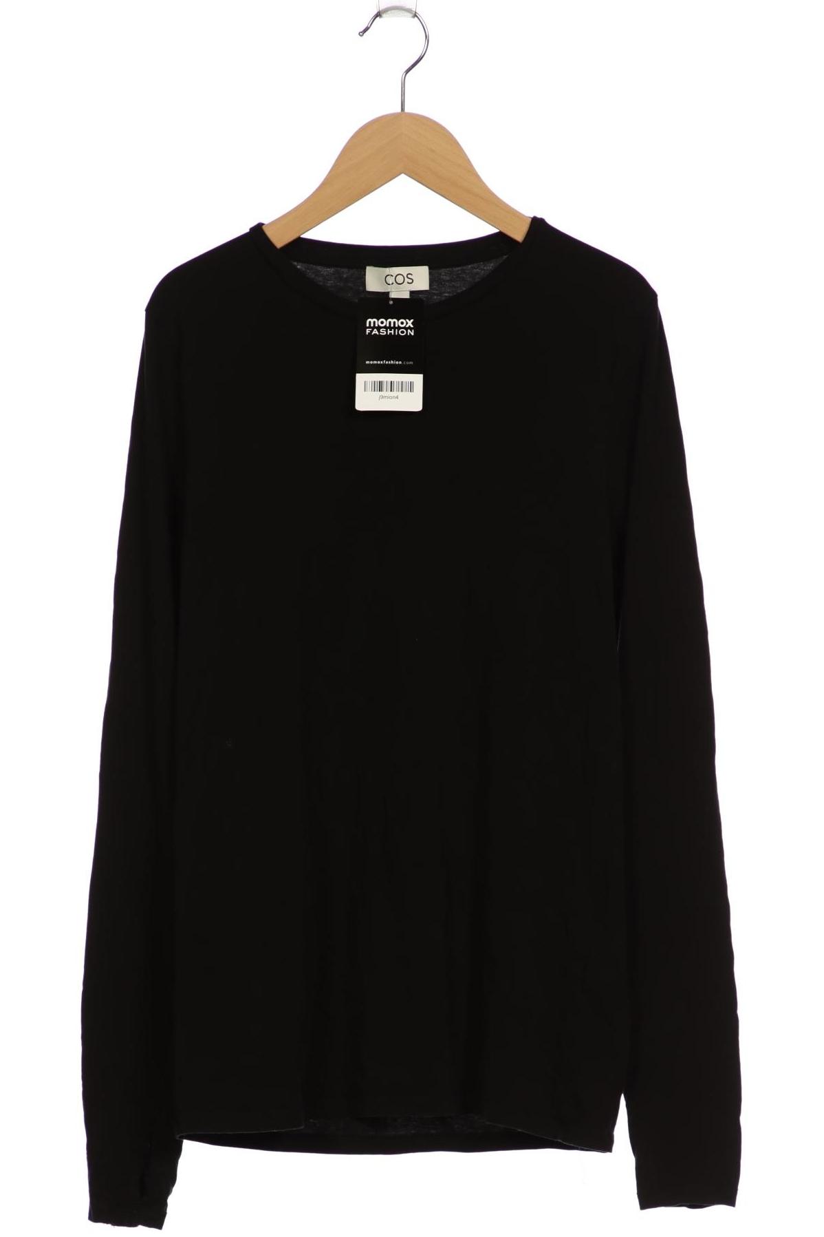 

COS Damen Langarmshirt, schwarz, Gr. 42