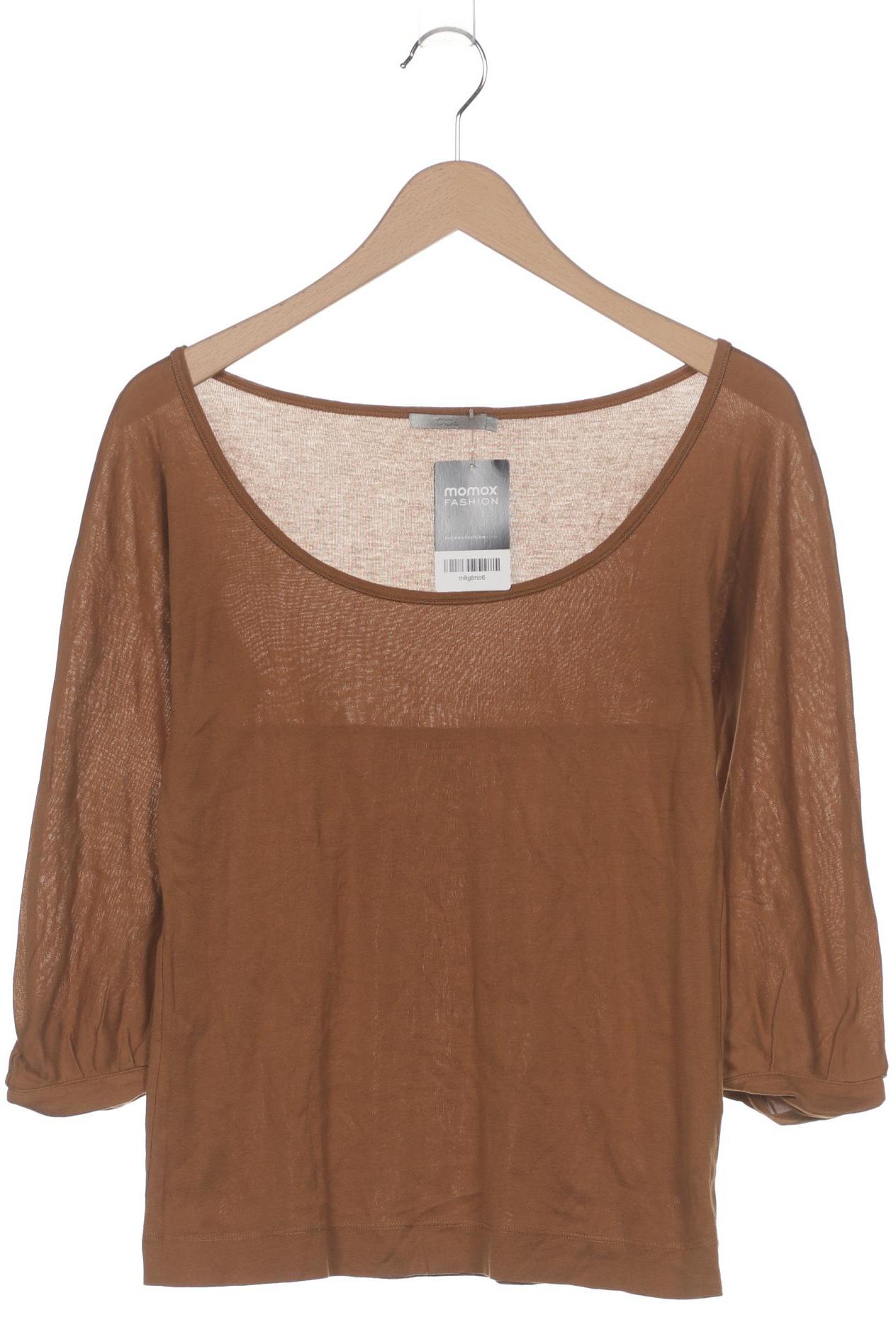 

COS Damen Langarmshirt, braun, Gr. 36