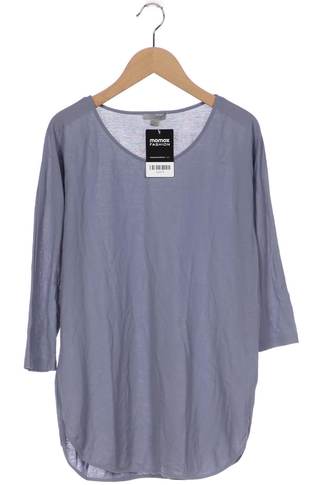 

COS Damen Langarmshirt, blau, Gr. 38