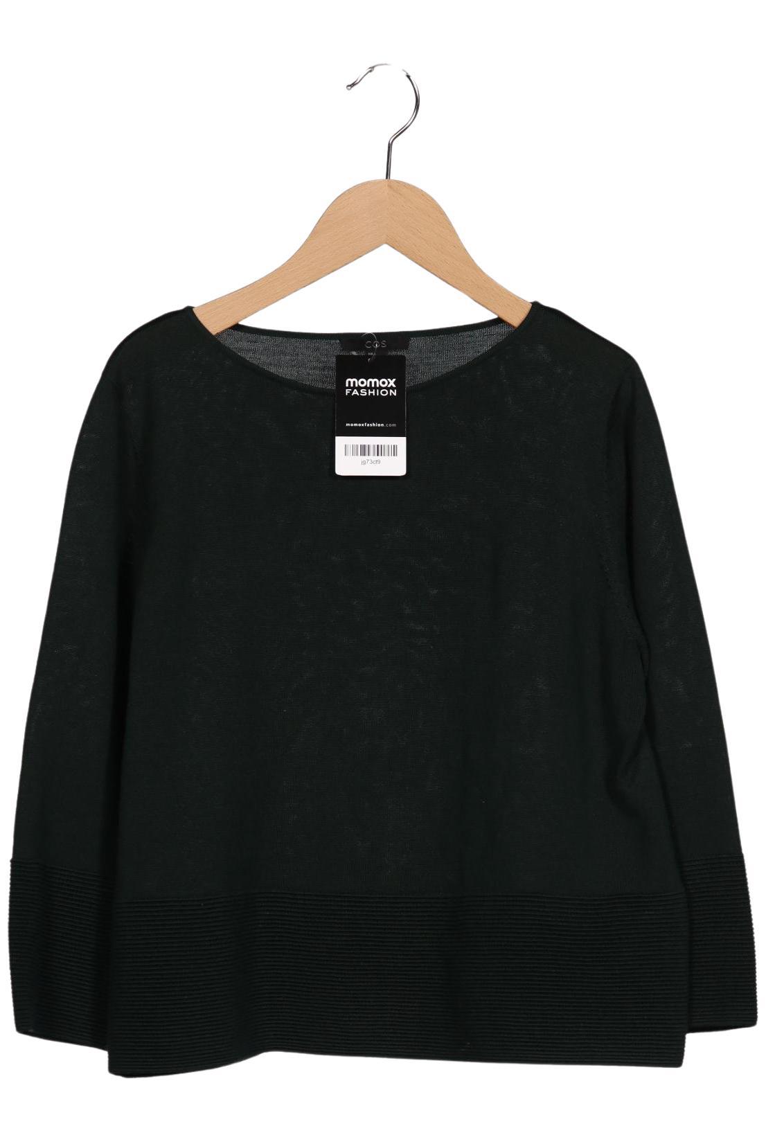 

COS Damen Langarmshirt, grün, Gr. 36