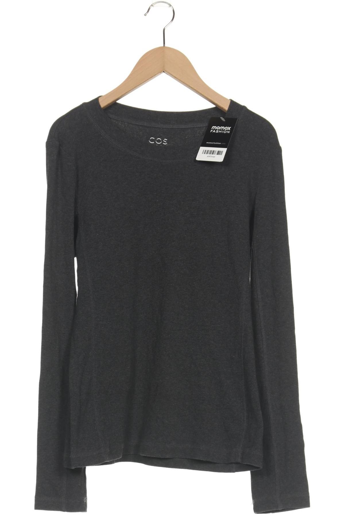 

COS Damen Langarmshirt, grau, Gr. 42