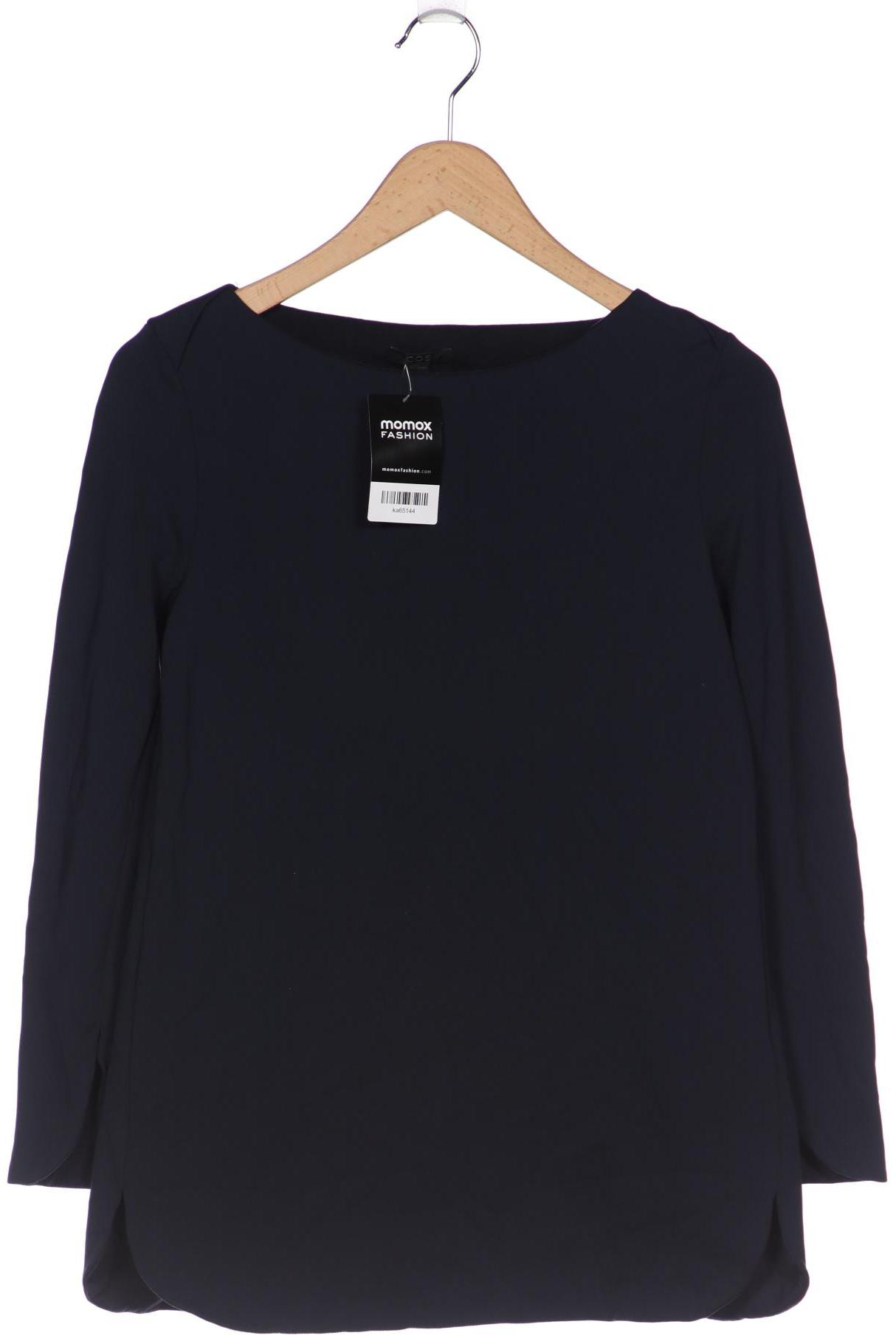 

COS Damen Langarmshirt, marineblau