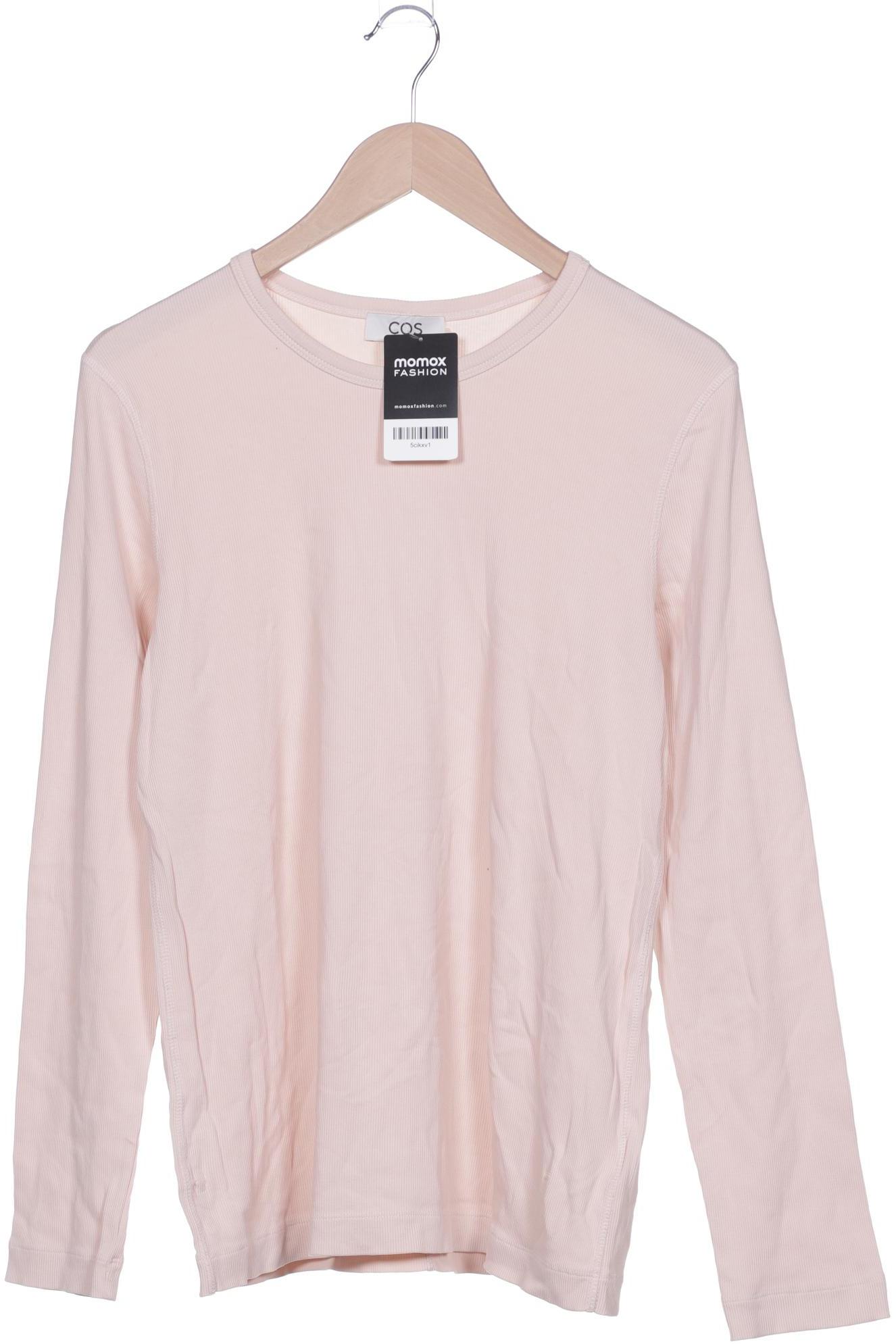 

COS Damen Langarmshirt, beige, Gr. 42