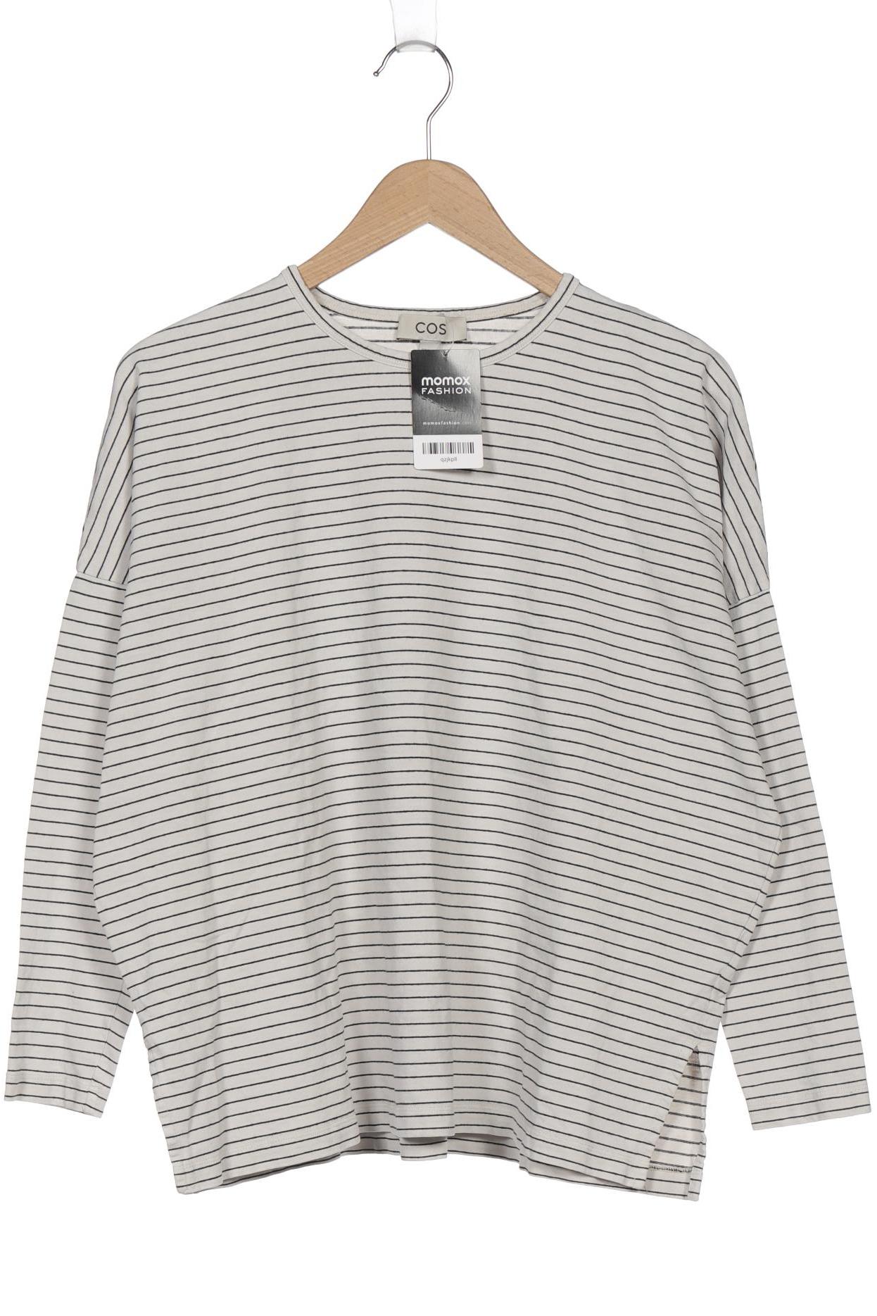 

COS Damen Langarmshirt, cremeweiß