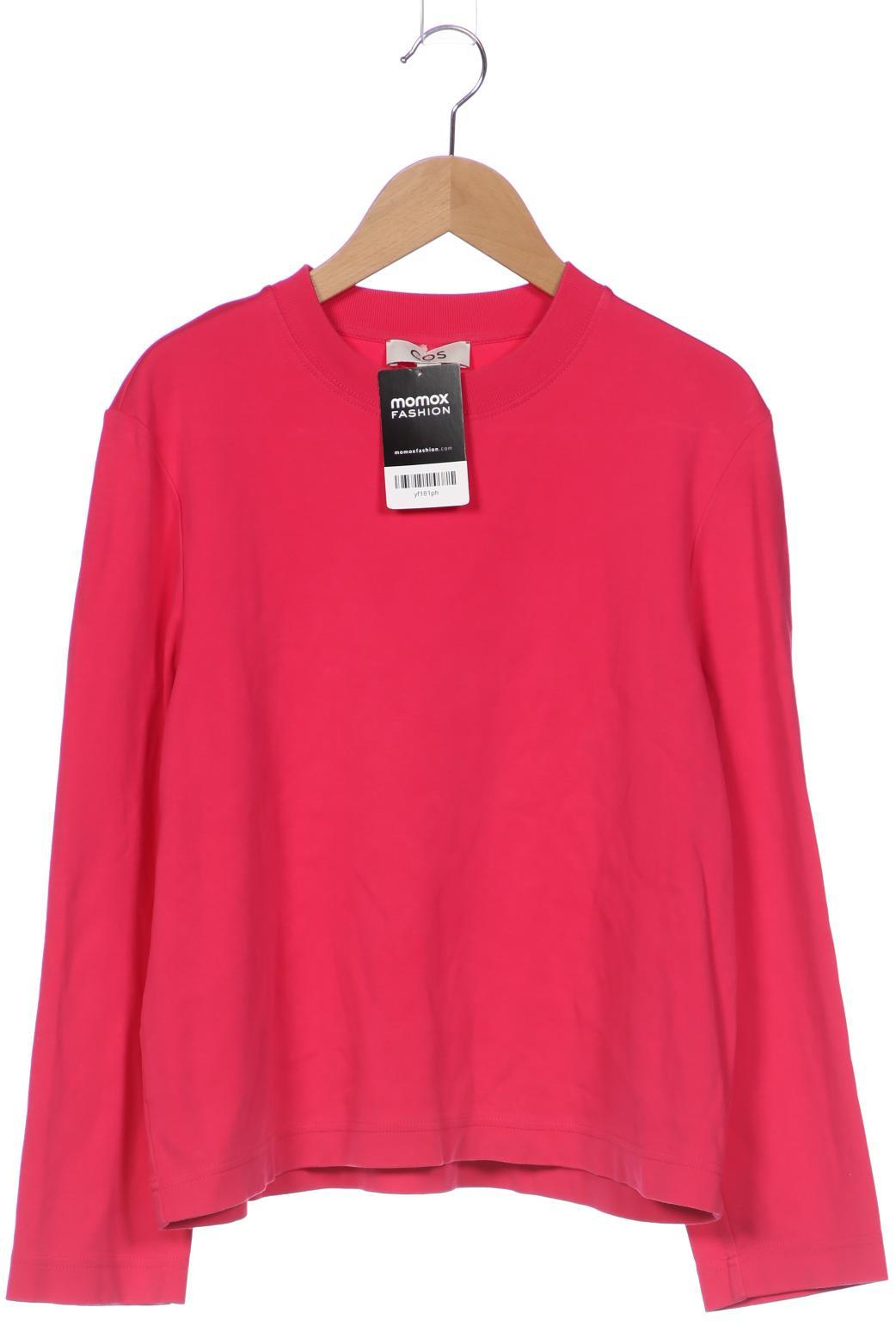 

COS Damen Langarmshirt, pink, Gr. 38