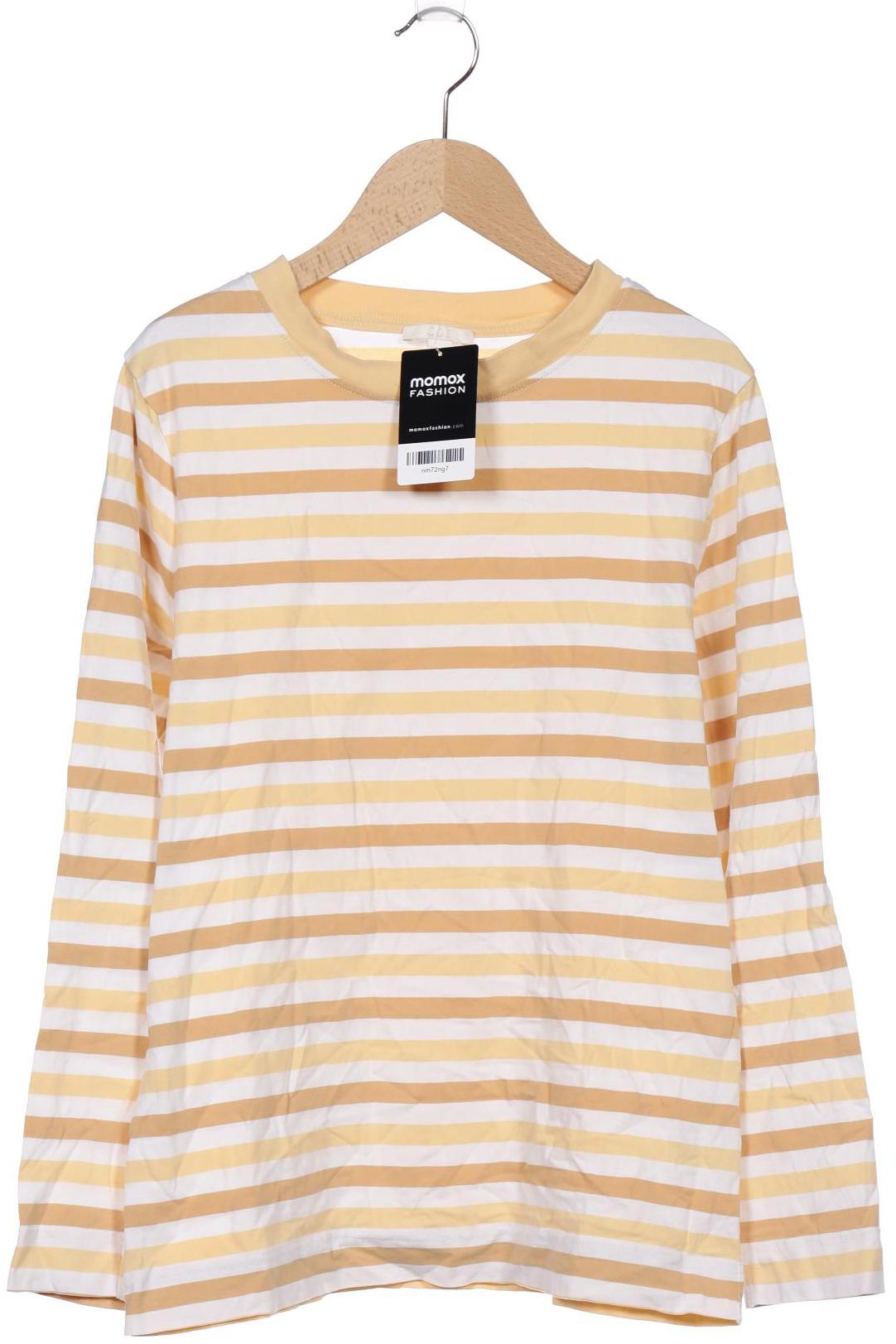 

COS Damen Langarmshirt, beige, Gr. 36