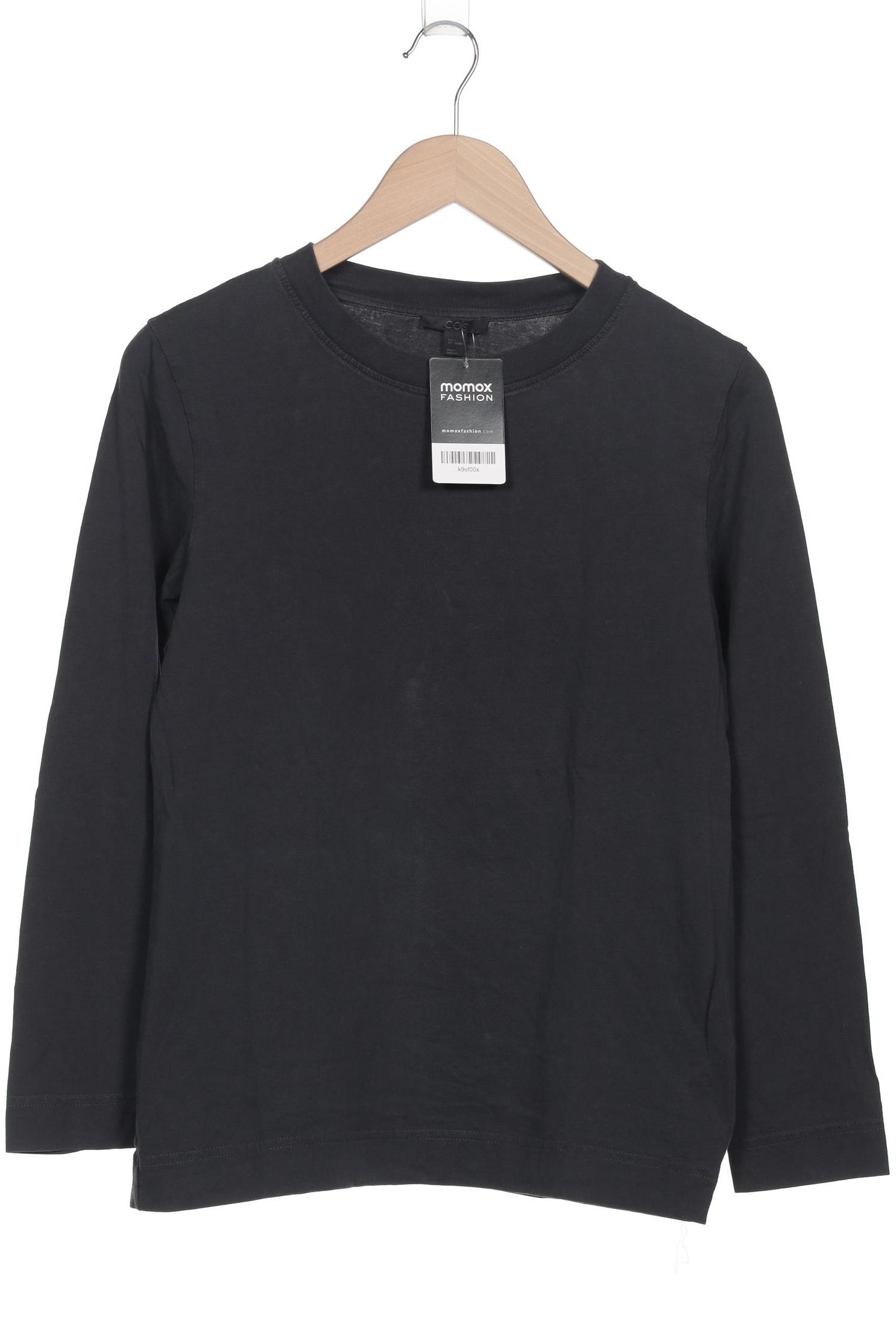 

COS Damen Langarmshirt, grau, Gr. 36