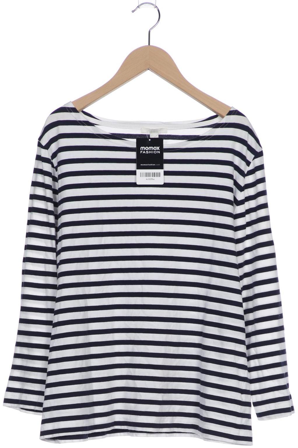 

COS Damen Langarmshirt, marineblau, Gr. 42