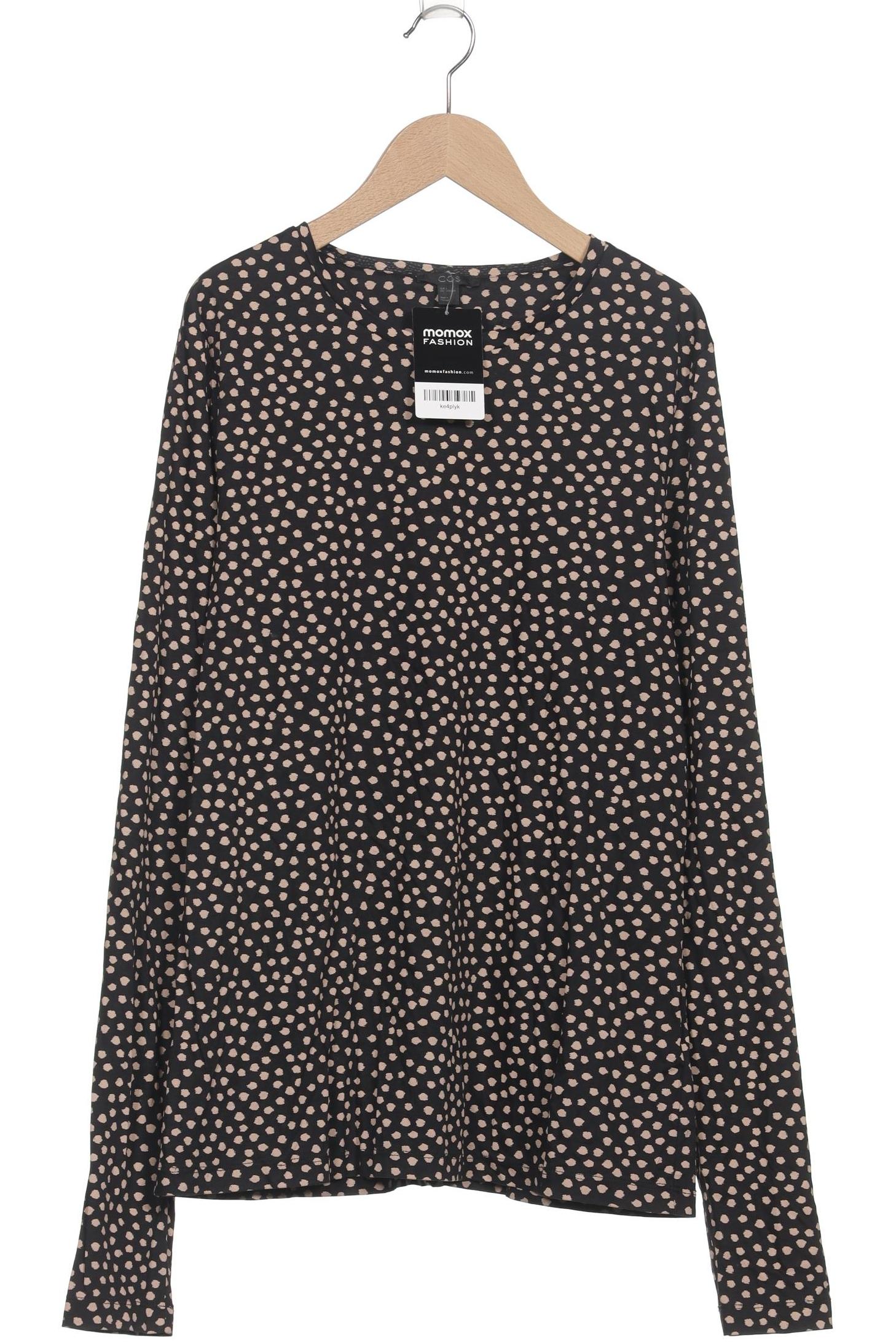 

COS Damen Langarmshirt, schwarz, Gr. 42