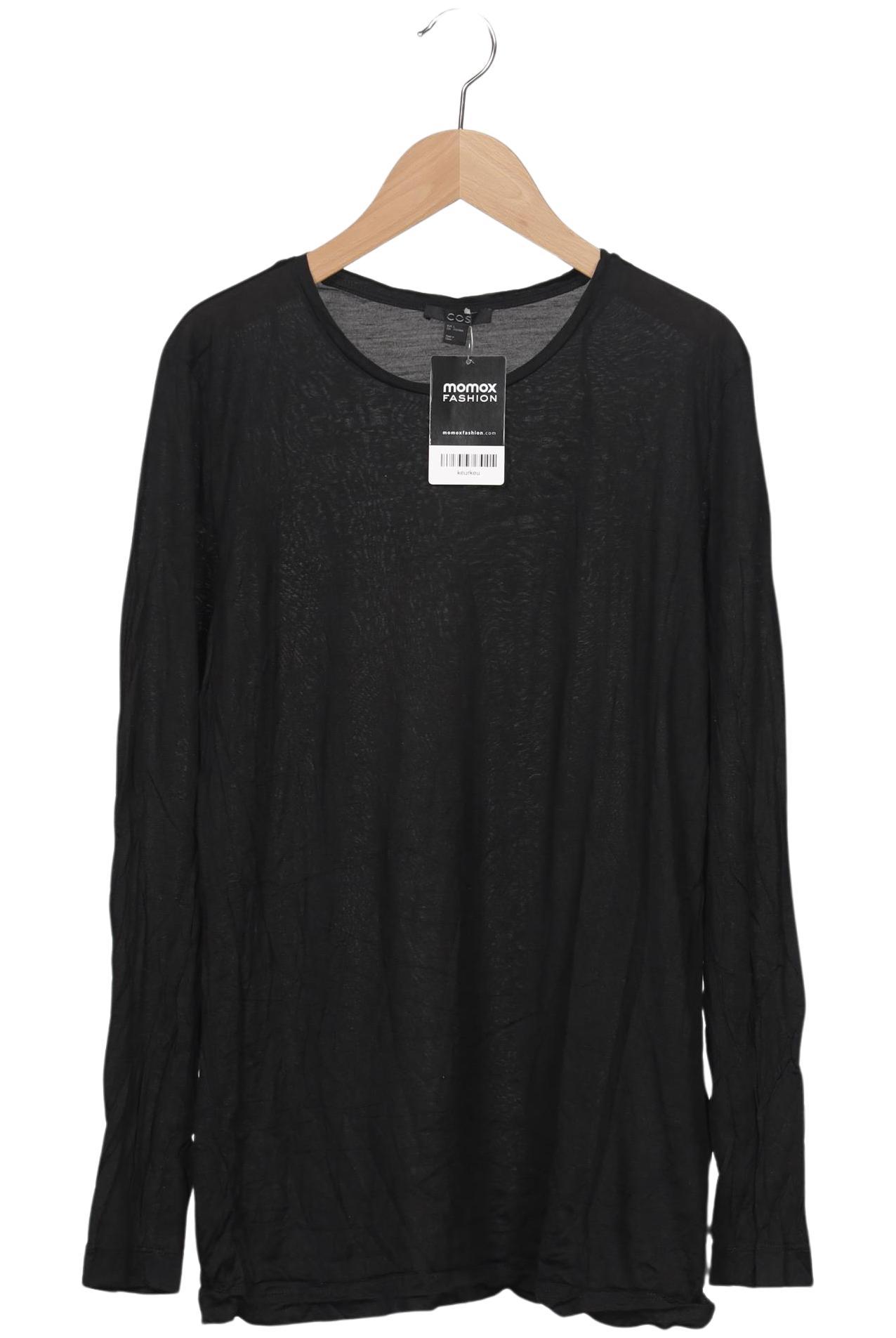 

COS Damen Langarmshirt, schwarz, Gr. 42