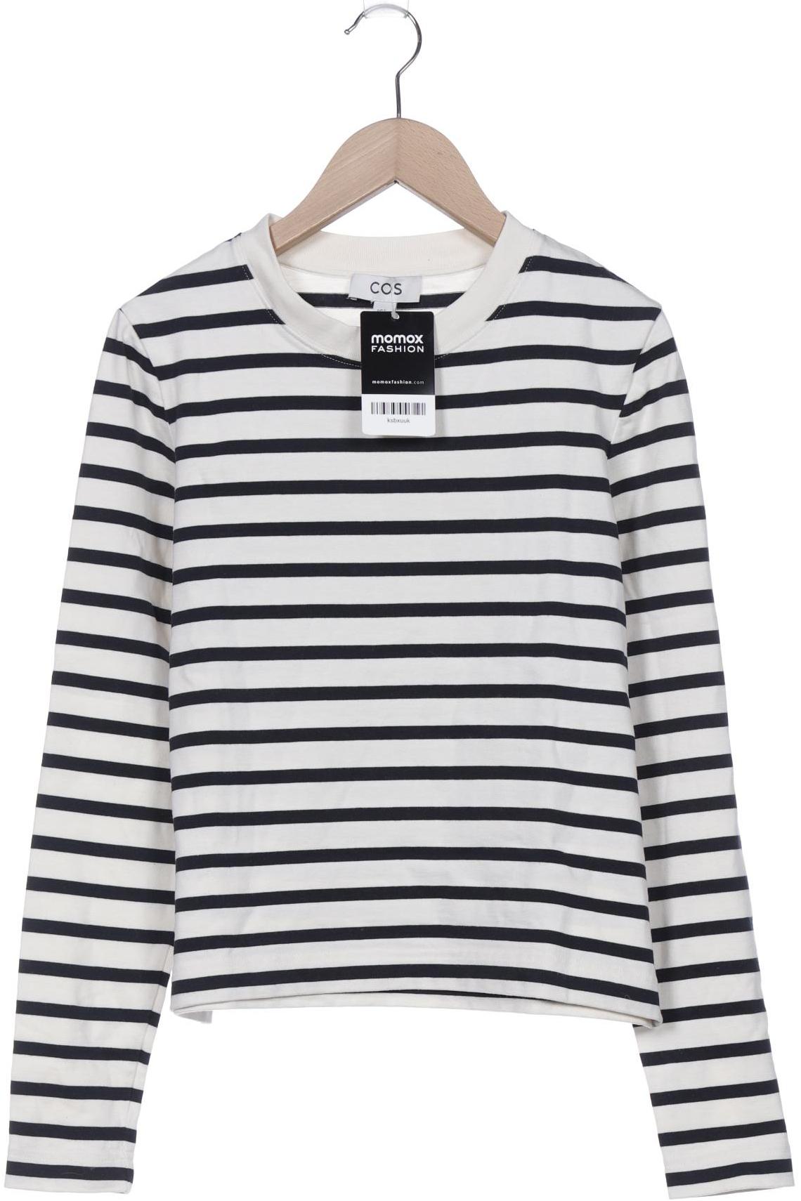 

COS Damen Langarmshirt, schwarz, Gr. 36