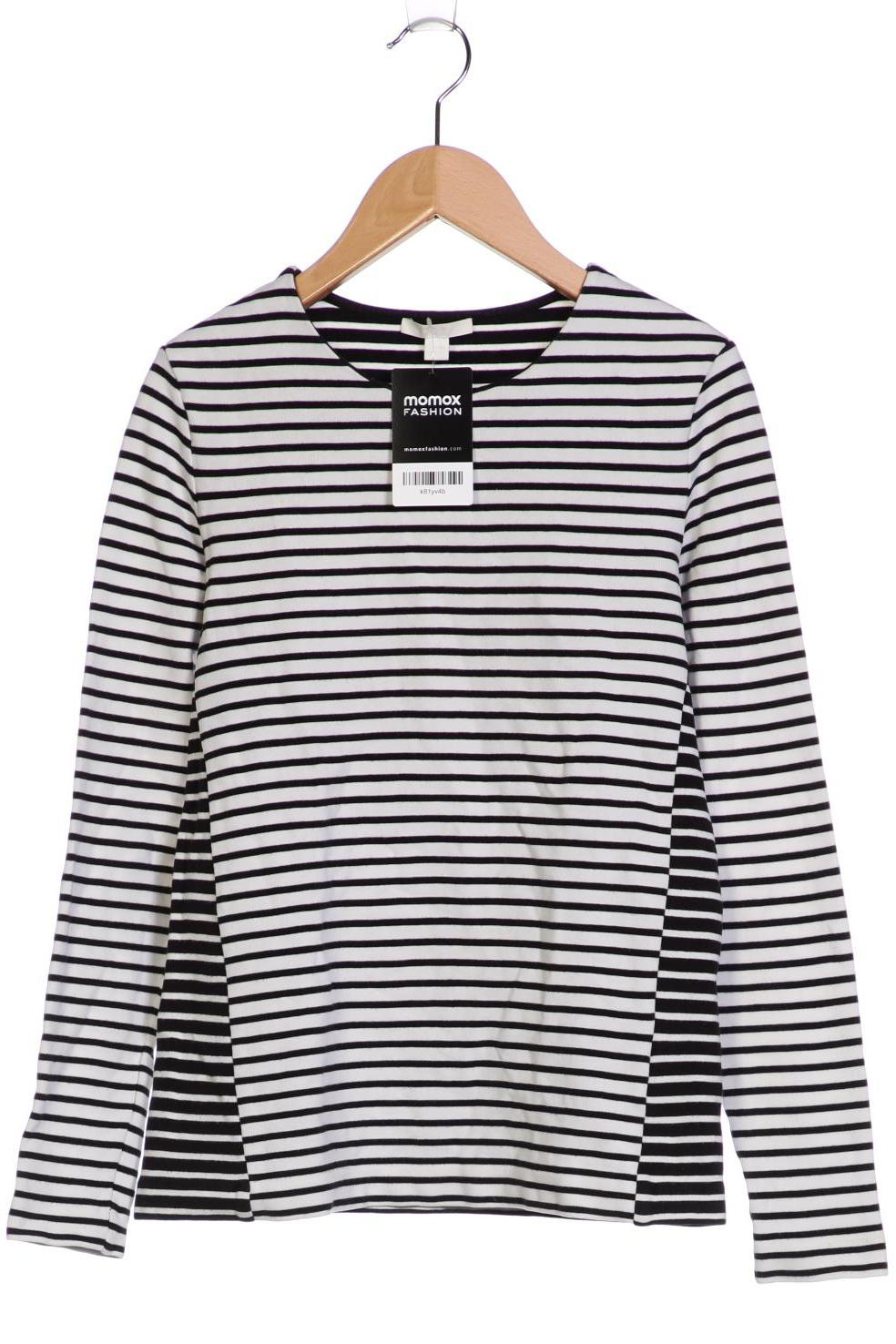 

COS Damen Langarmshirt, weiß, Gr. 36