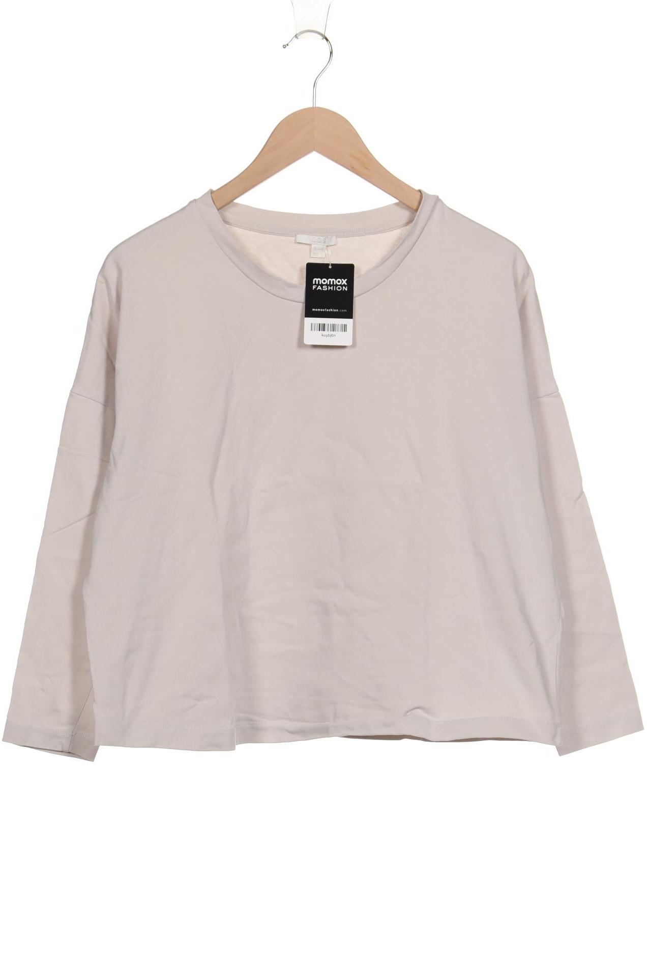 

COS Damen Langarmshirt, beige, Gr. 36