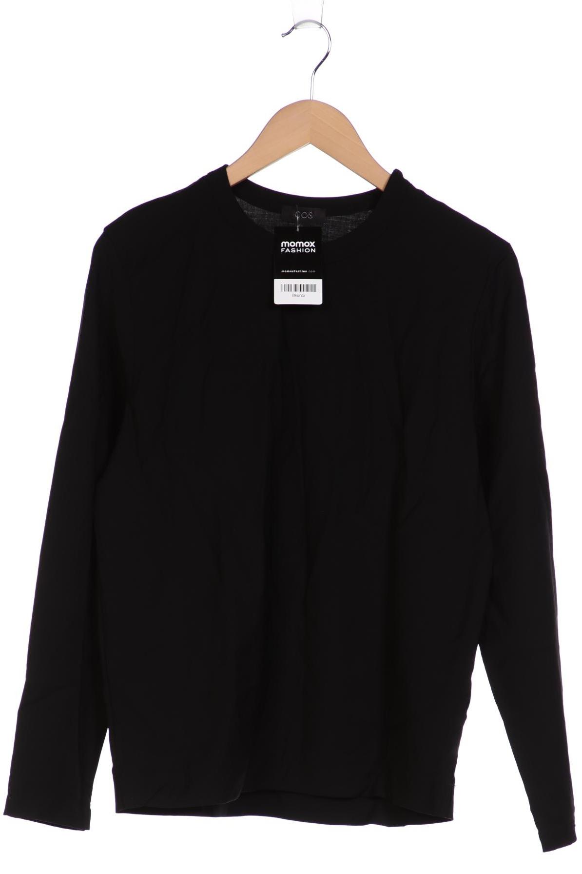 

COS Damen Langarmshirt, schwarz, Gr. 36