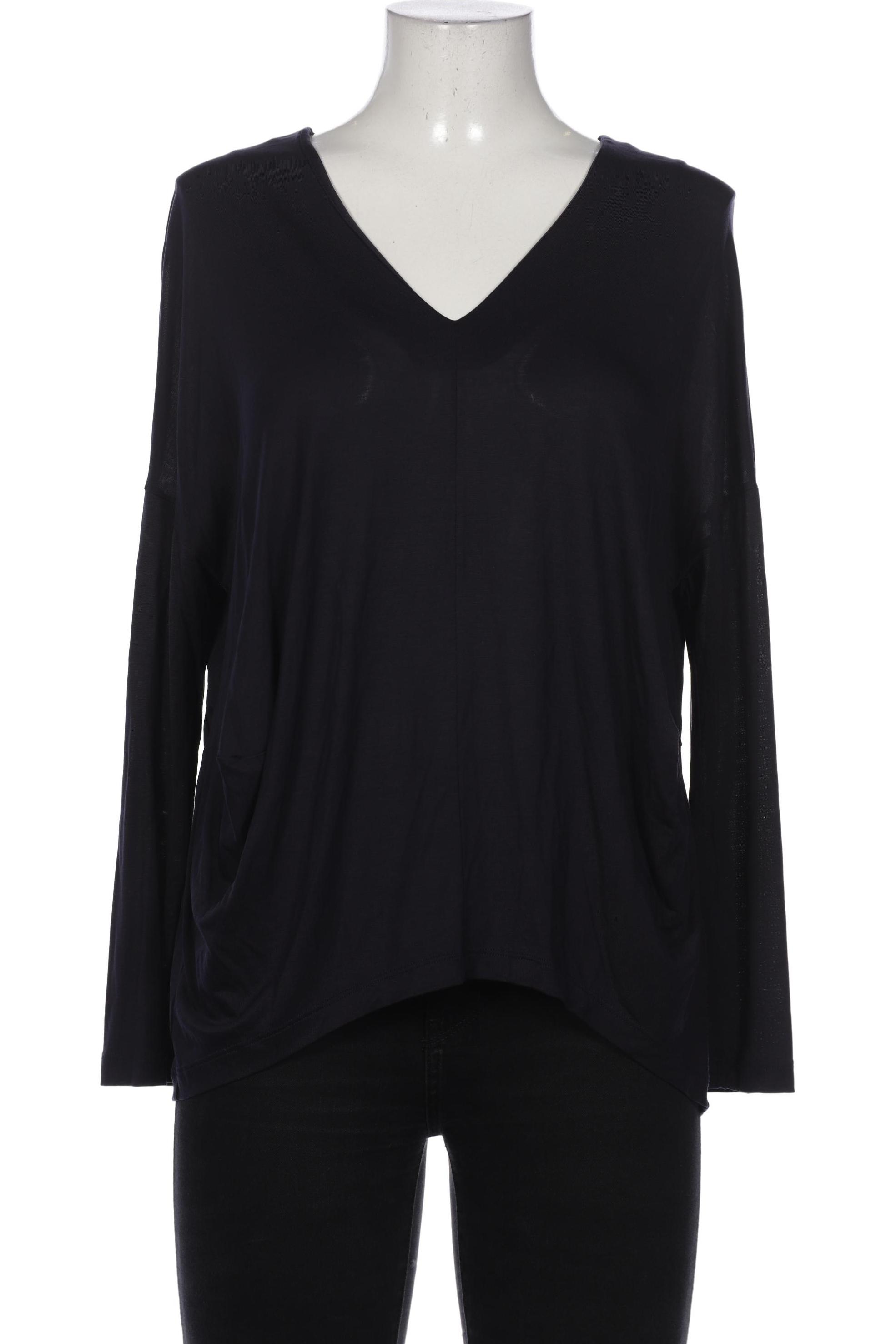 

COS Damen Langarmshirt, marineblau, Gr. 36