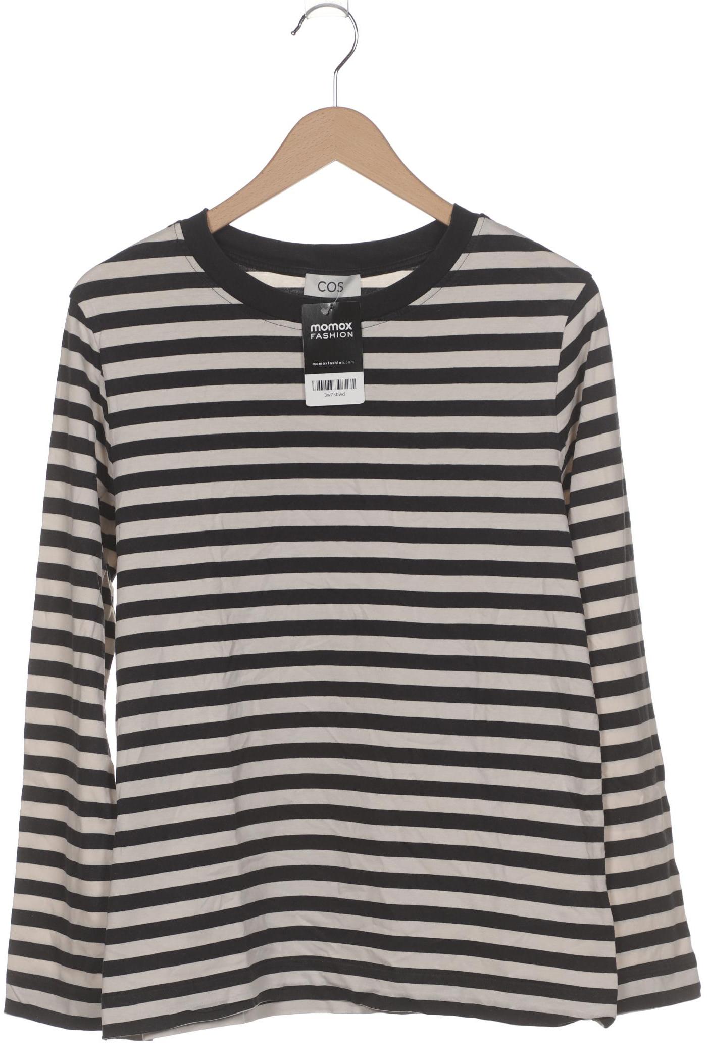 

COS Damen Langarmshirt, schwarz, Gr. 38