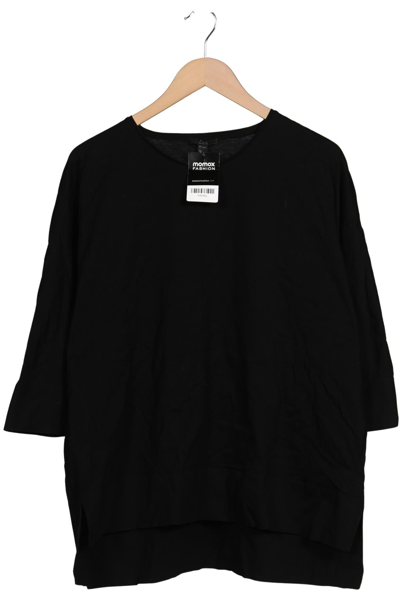

COS Damen Langarmshirt, schwarz, Gr. 42