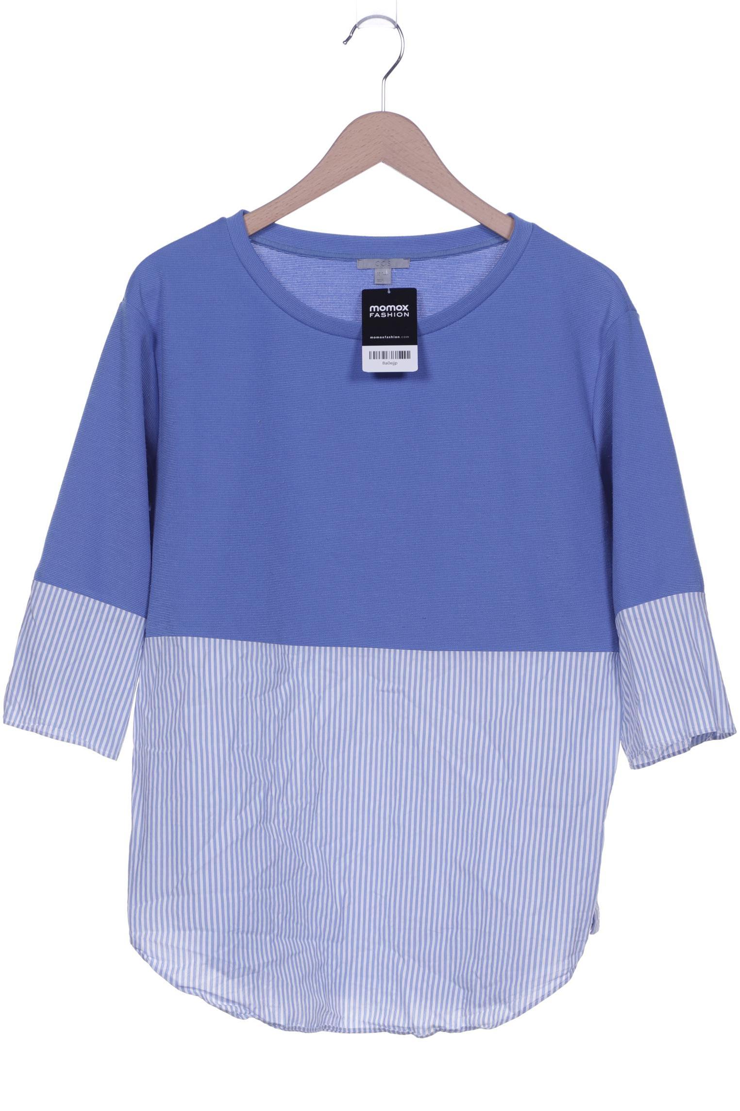 

COS Damen Langarmshirt, blau, Gr. 38