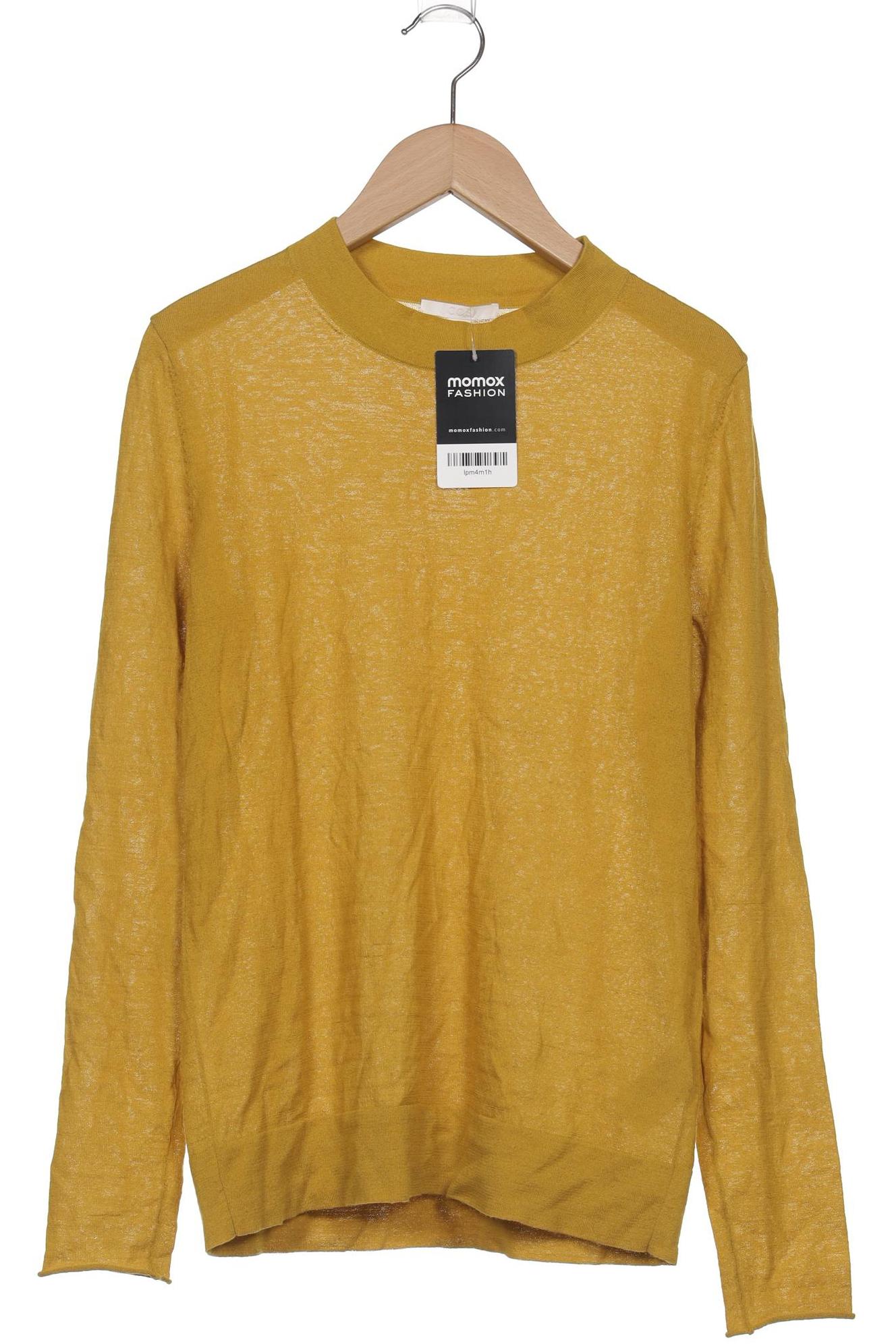 

COS Damen Langarmshirt, gelb, Gr. 38
