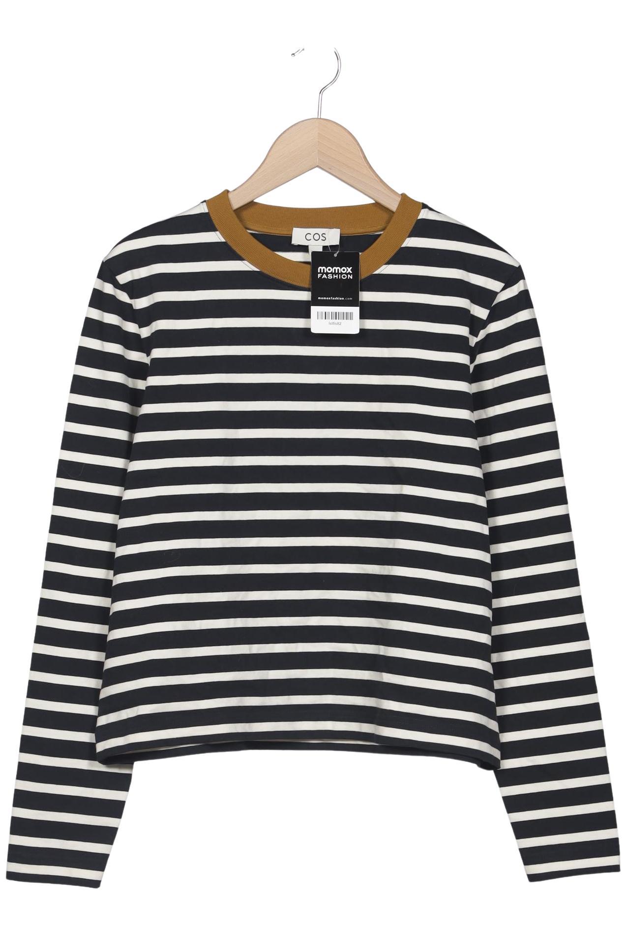 

COS Damen Langarmshirt, schwarz, Gr. 42